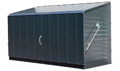 Trimetals Mülltonnenbox »Storeguard«, Fahrradbox, BxTxH: 196x89x113 cm kaufen