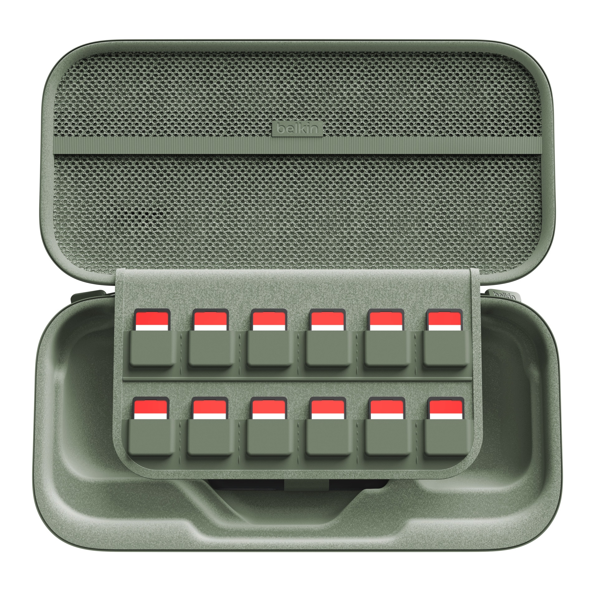 Belkin Powerbank »Gaming Charging Case 10K für Nintendo Switch 2« Belkin Charging Case Powerbank für Nintendo Switch 2,charcoal 10.000 mAh