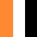 orange-weiß