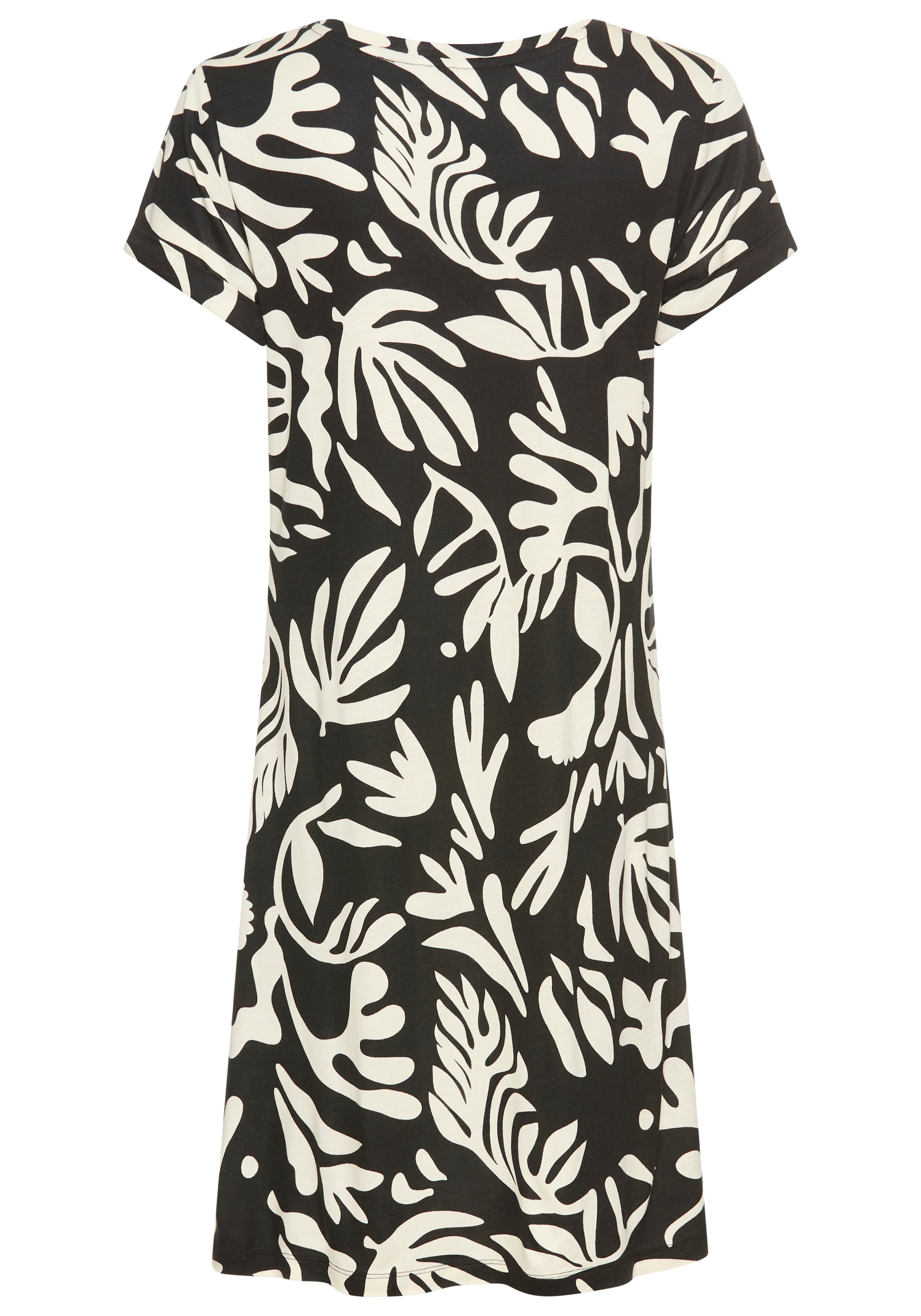 French Connection Nachthemd 1-teilig,  im zeitlosen Schwarz-Weiß-Look