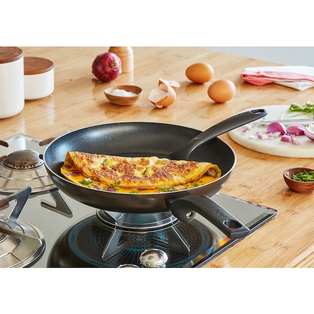 Tefal Pfannen-Set »B55590 Easy Cook & Clean«, Aluminium, (Set, 2 tlg.),  Aluminium, Antihaft, Thermo-Signal, alle Herdarten außer Induktion  bestellen online bei OTTO