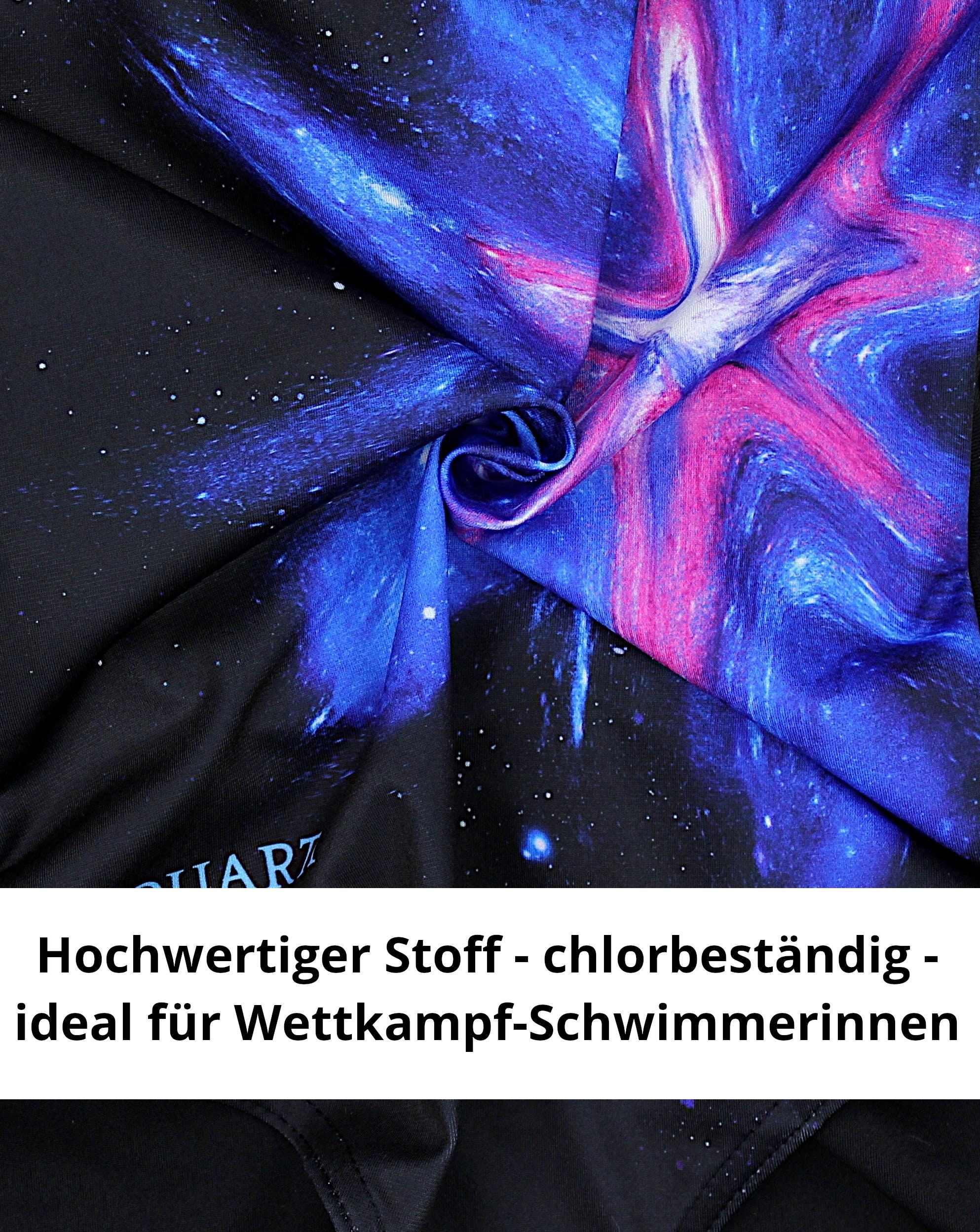 AQUARTI Badeanzug »Badeanzug Mädchen Badeanzug Chlorresistent Muscleback Wassersport«