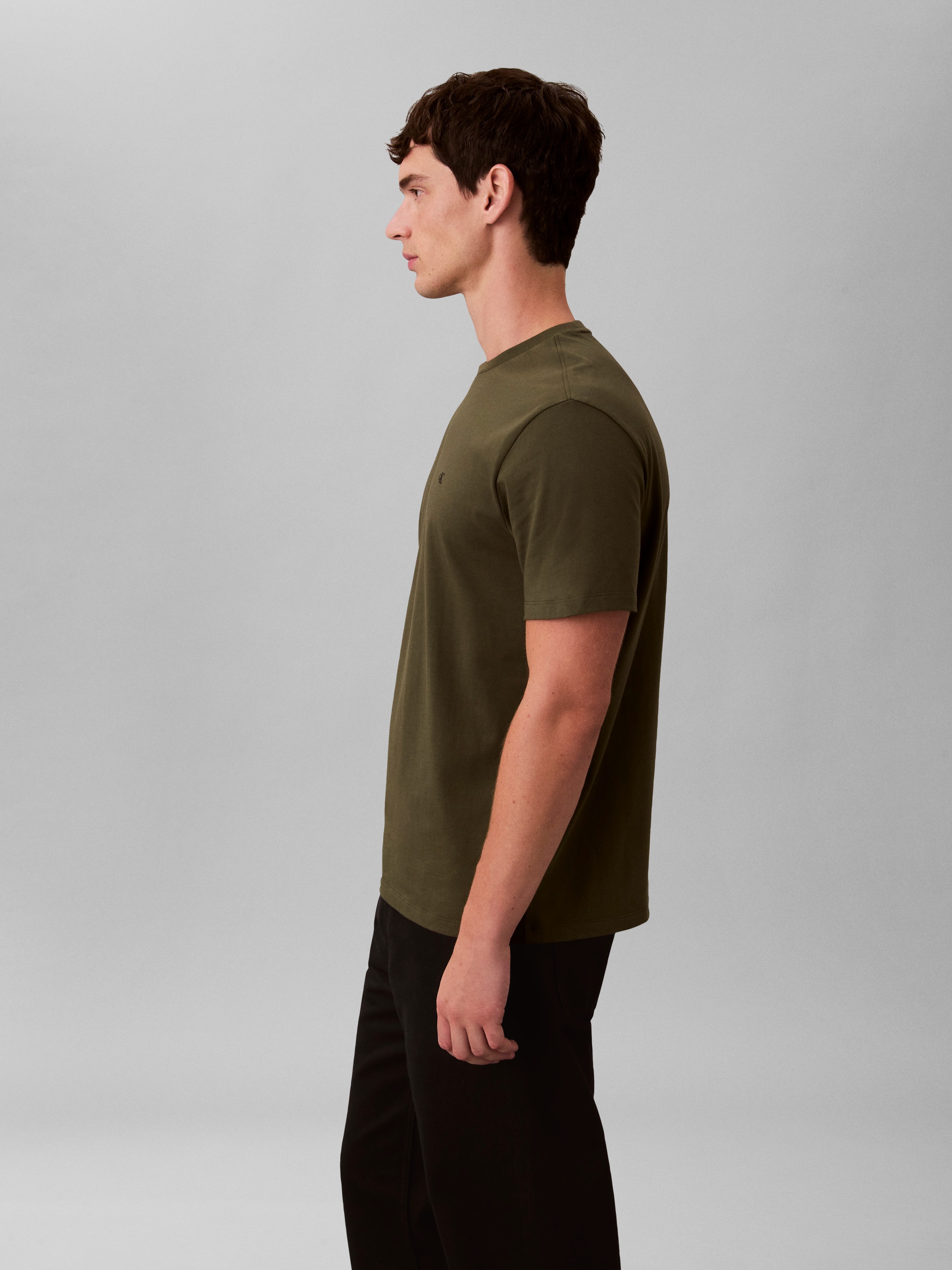 Calvin Klein Jeans T-Shirt »CLASSIC MONOGRAM« regular fit, Rundhalsausschnitt