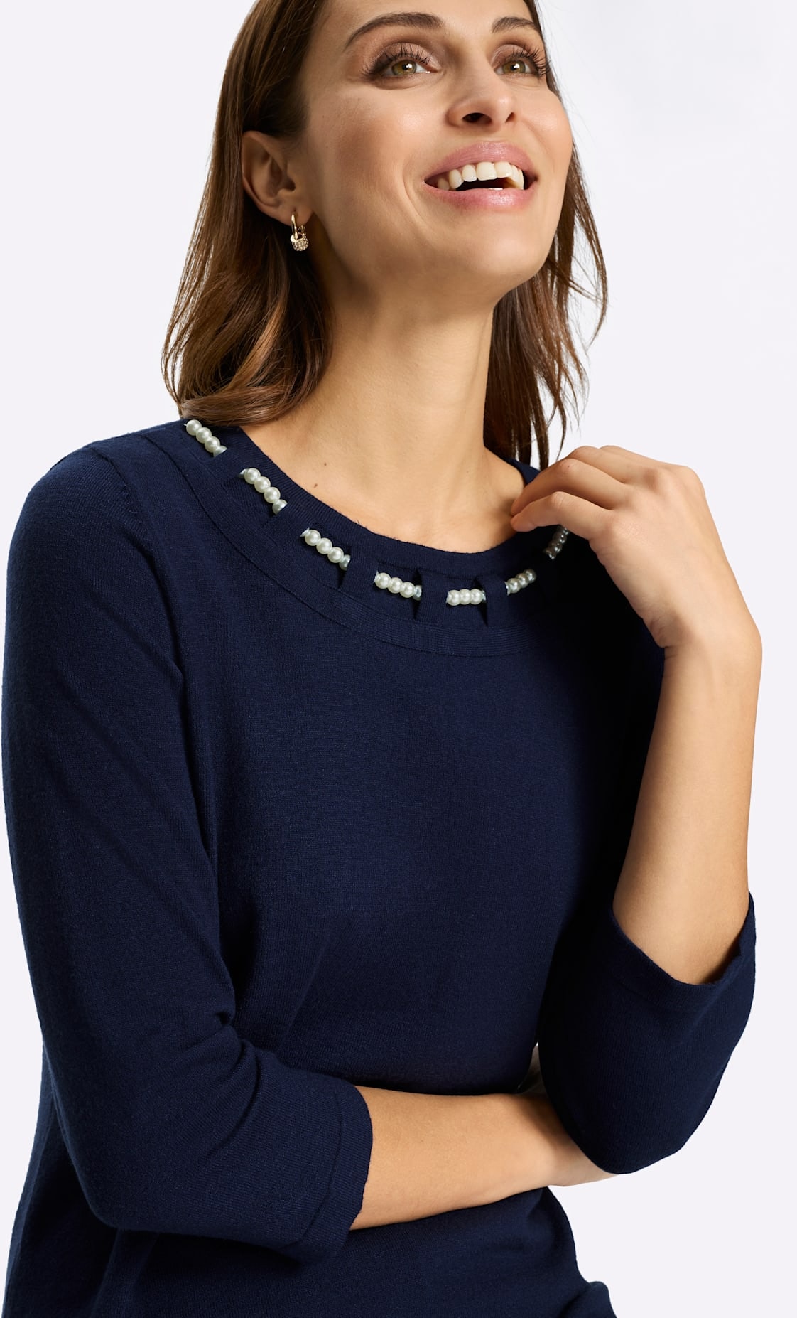 Lady Rollkragenpullover »Rundhals-Pullover«