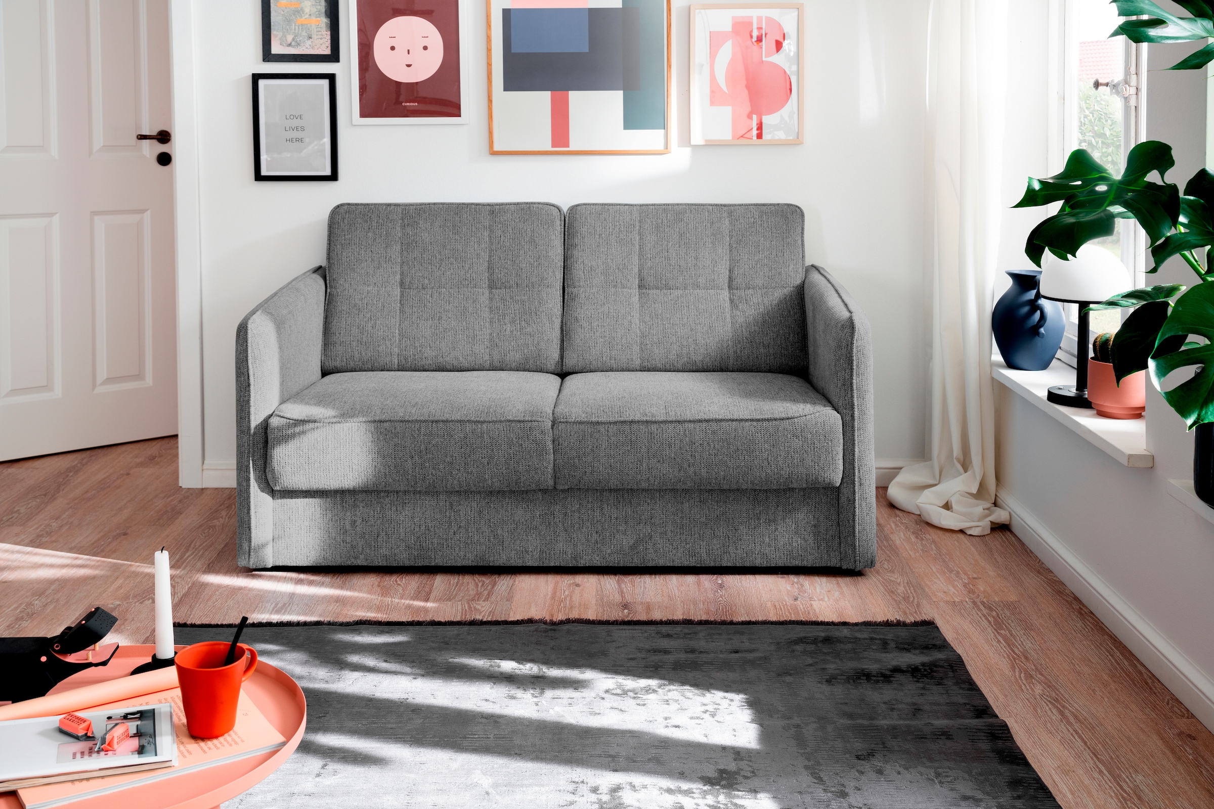 INOSIGN Schlafsofa »Milano«, zwei einzeln ausziehbare Liegefunktionen