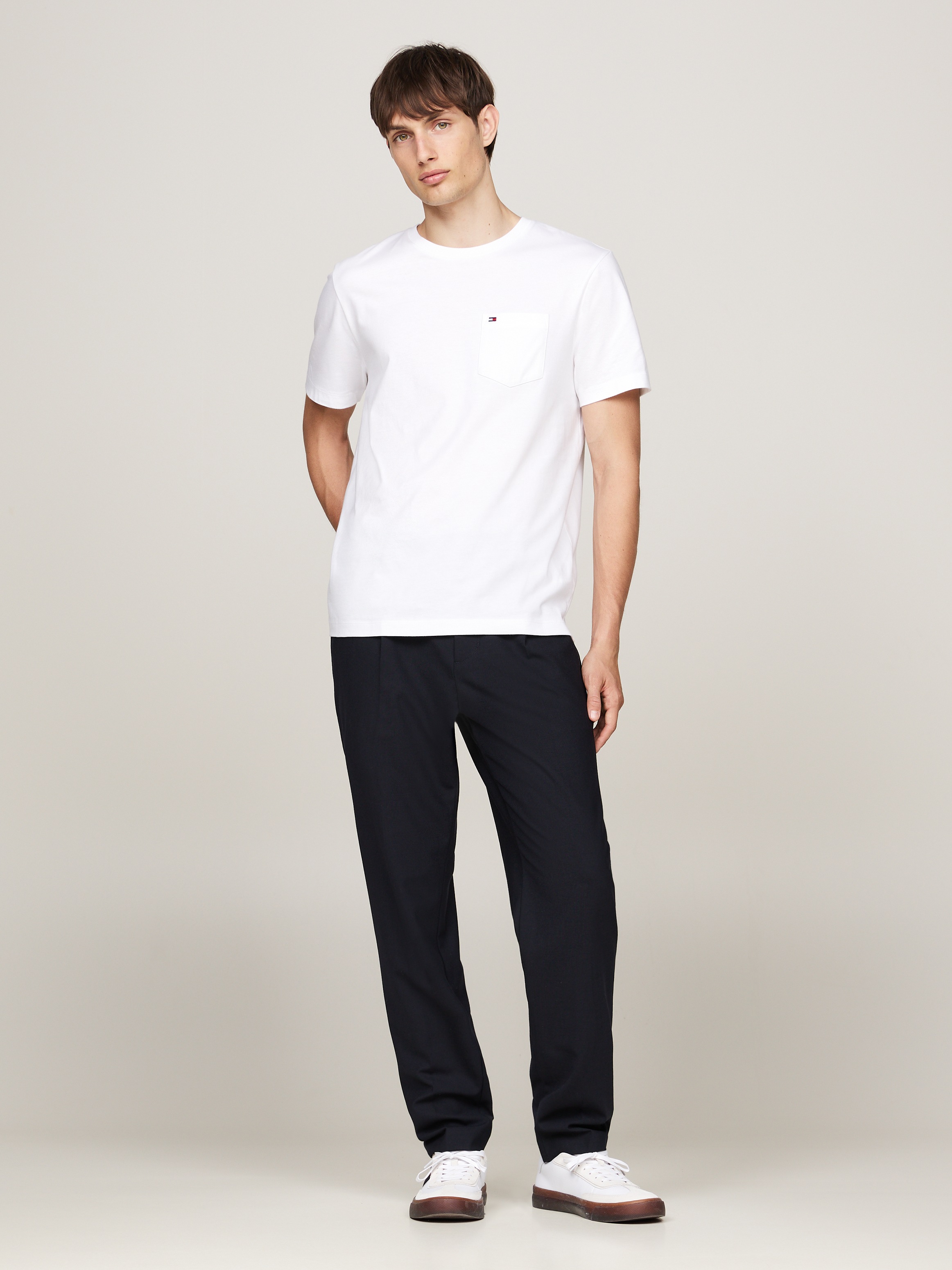 Tommy Hilfiger T-Shirt »ESSENTIAL SOLID POCKET TEE«