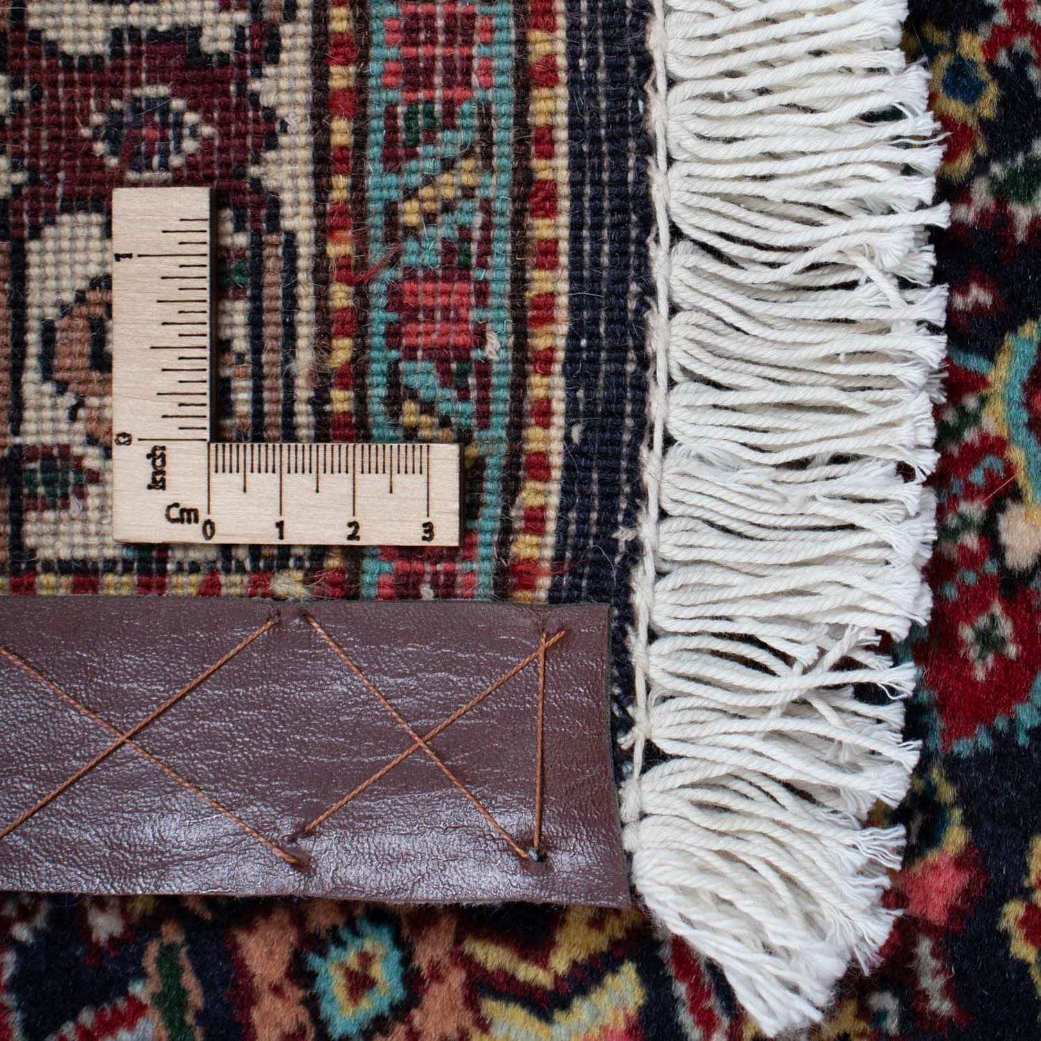 morgenland Wollteppich »Hamadan Medaillon Marrone 295 x 195 cm«, rechteckig, Unikat mit Zertifikat