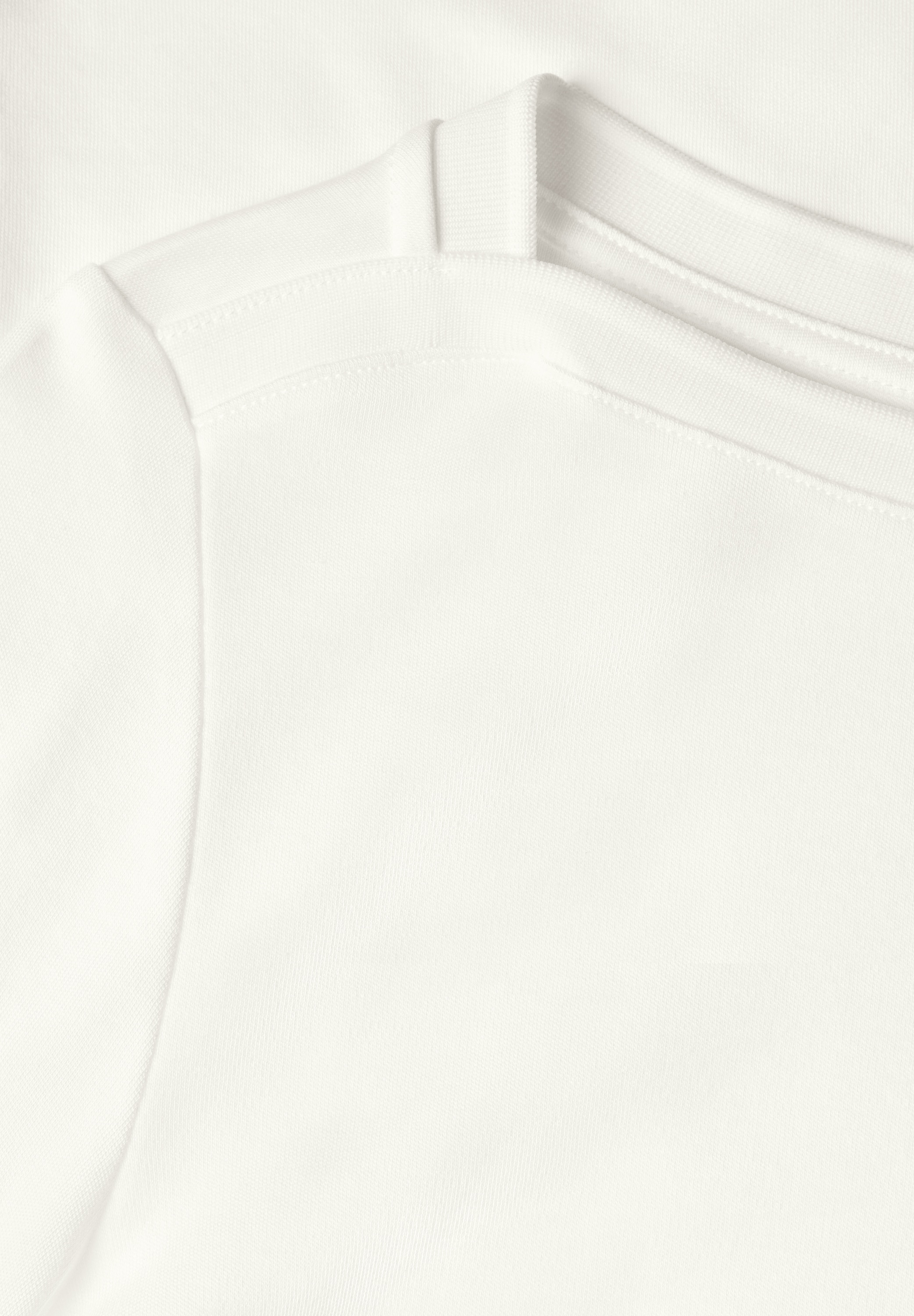 STREET ONE Langarmshirt mit U-Boot-Ausschnitt und Modal