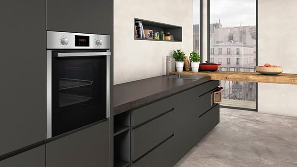 NEFF Backofen-Set »B2CCG6AN0«, mit Teleskopauszug nachrüstbar, Pyrolyse-Selbstreinigung
