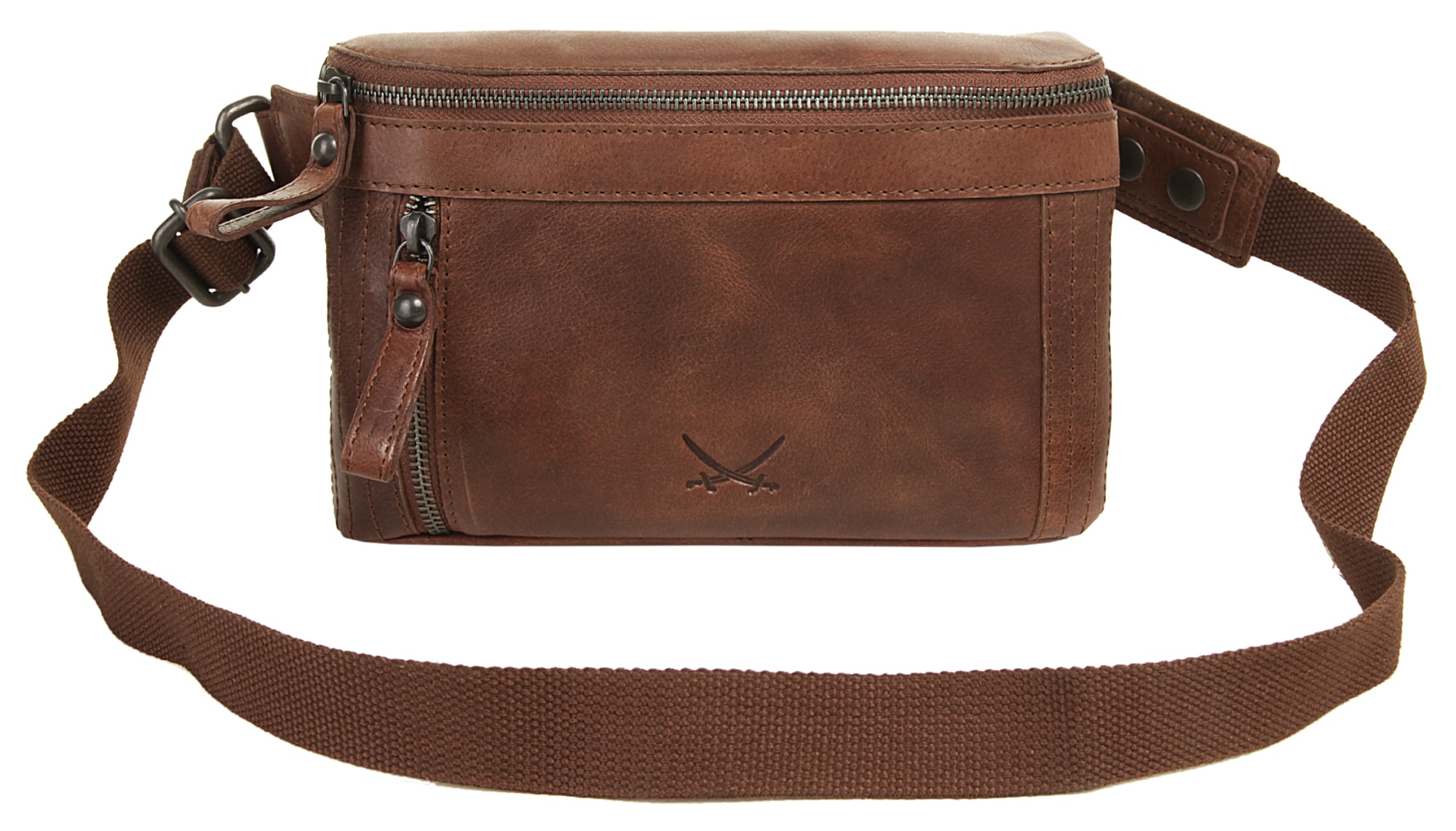 Sansibar Gürteltasche echt Leder