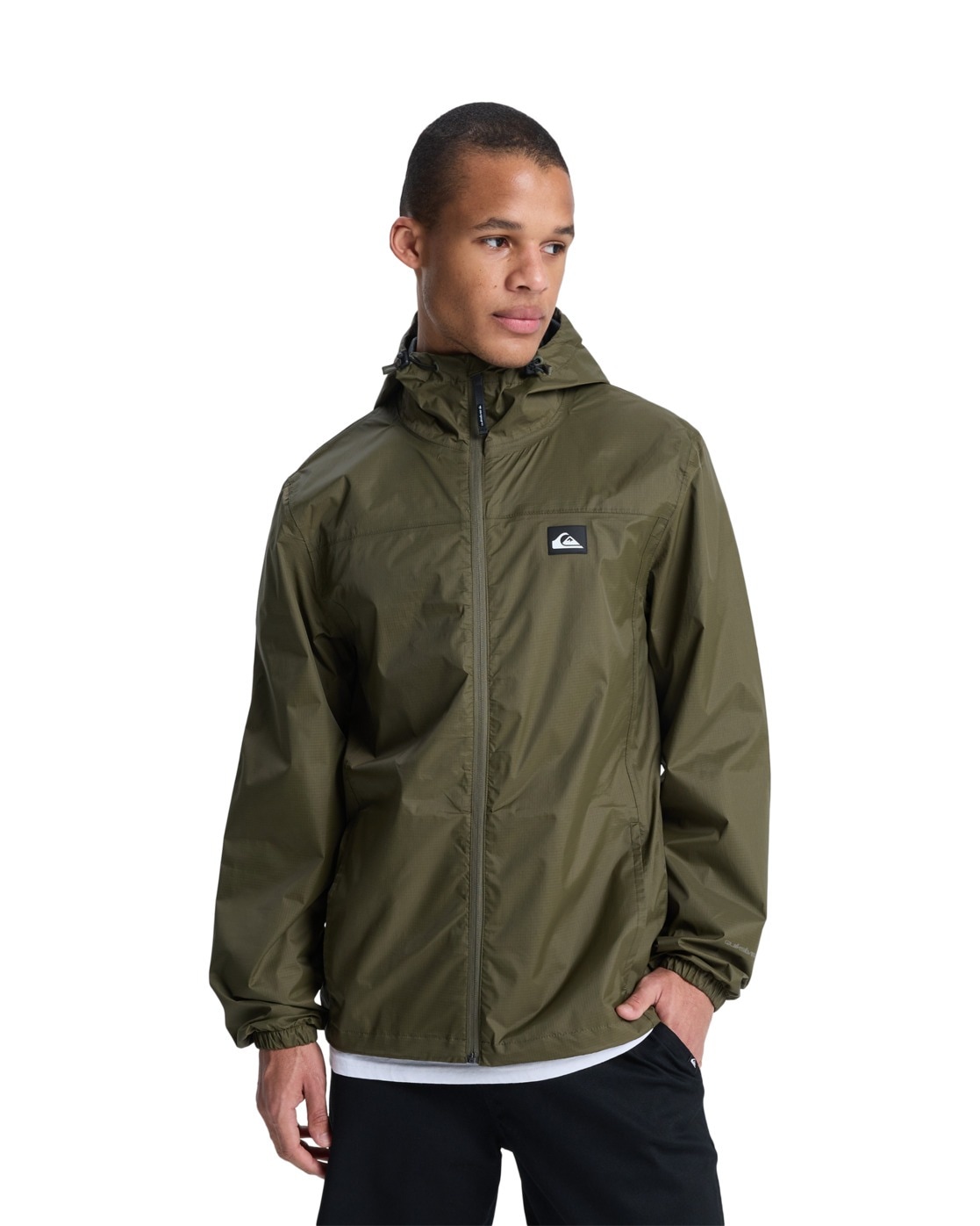 Quiksilver Regenjacke »Overcast 3K Tape« mit Kapuze