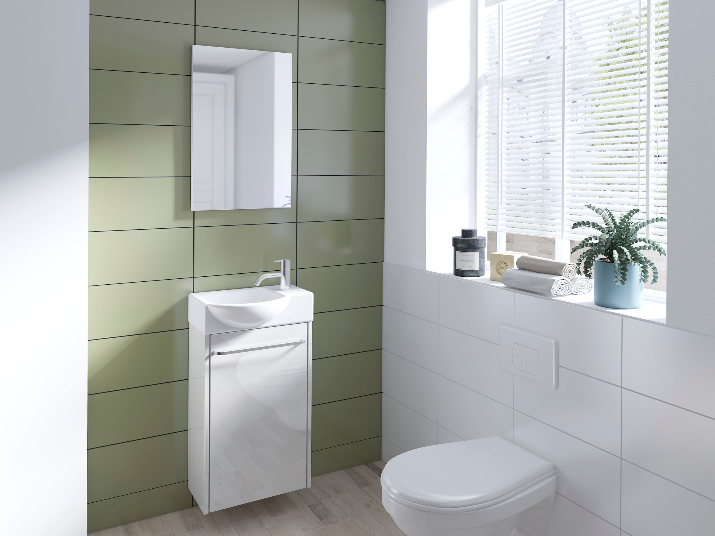 Homexperts Waschbeckenunterschrank »DENA 01 HG (94487)«