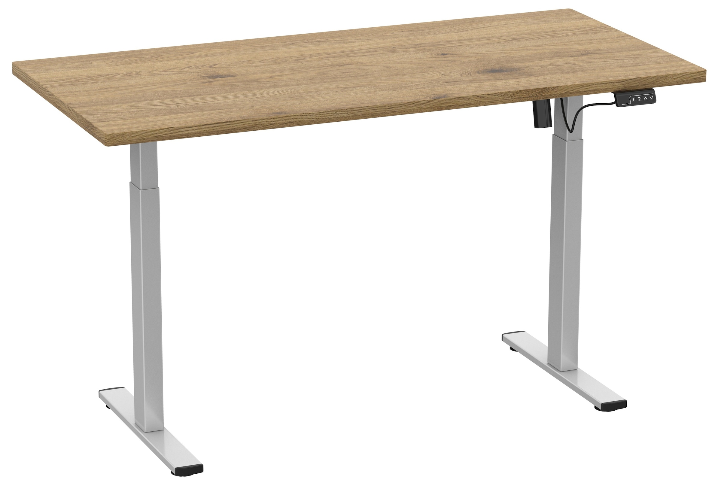VCM Schreibtisch »Schreibtisch höhenverstellbar Lona 140x50« 1 Stk. tlg.