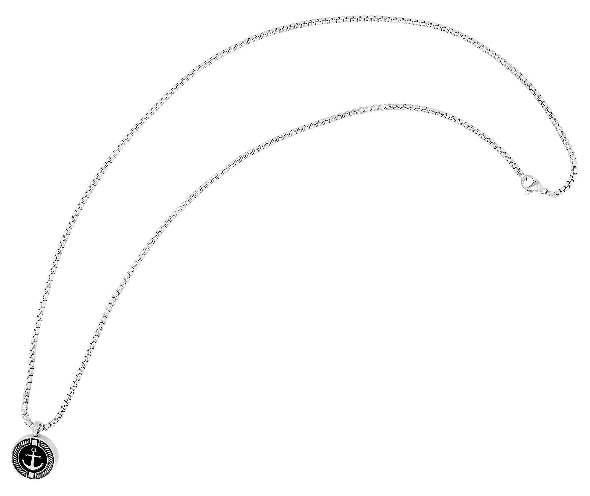 Adelia´s Kette ohne Anhänger »Unisex Halskette mit Anhänger ¿ Anker aus Edelstahl«