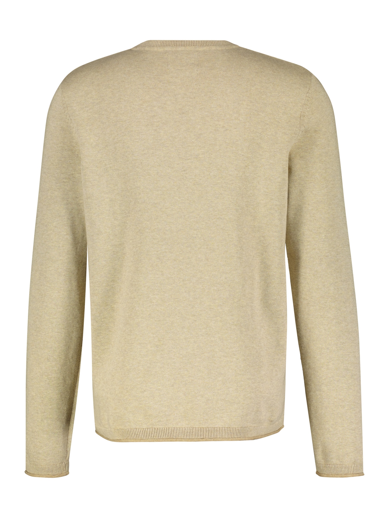 LERROS Strickpullover »LERROS Flachstrickpulloer mit Rundhalsausschnitt«
