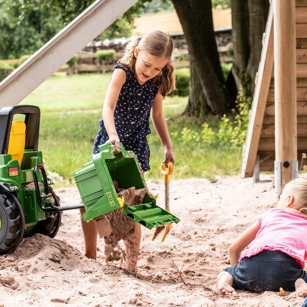 Rolly Toys Kinderfahrzeug-Anhänger, Anhängerbox für Tretfahrzeug