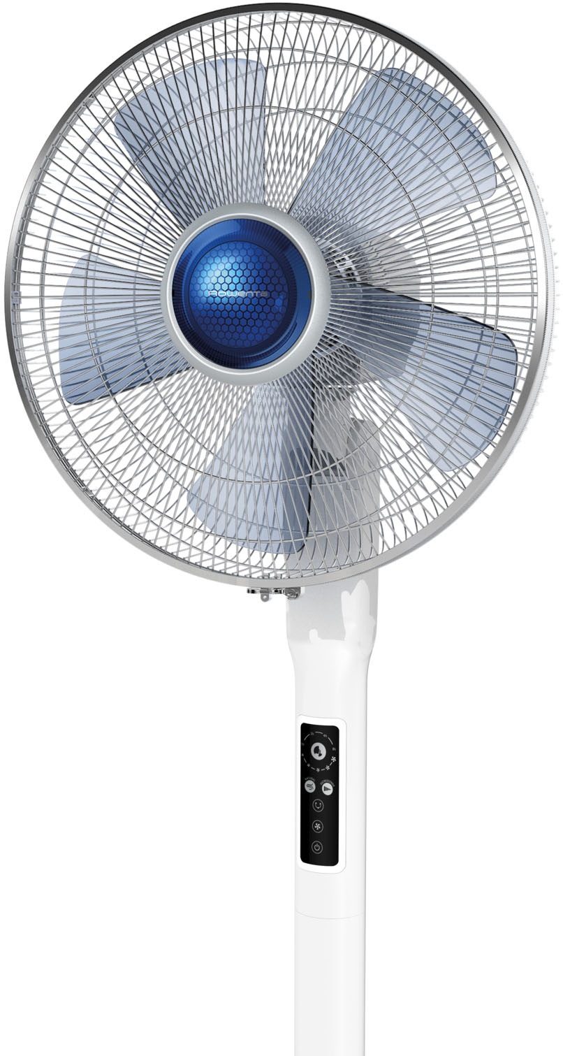 Rowenta Standventilator »Turbo Silence Extreme+, sehr leise, 35 dBA, 80 m3/min,«, Fernbedienung, 5 Stufen, Auto-Off, Timer, Oszillation, weiß, VU5870