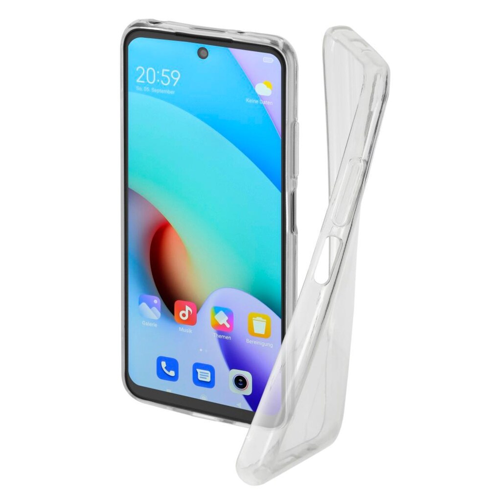 Hama Smartphone-Hülle »Cover Crystal Clear f. Xiaomi Redmi 10 Transparent Smartphone Hülle«