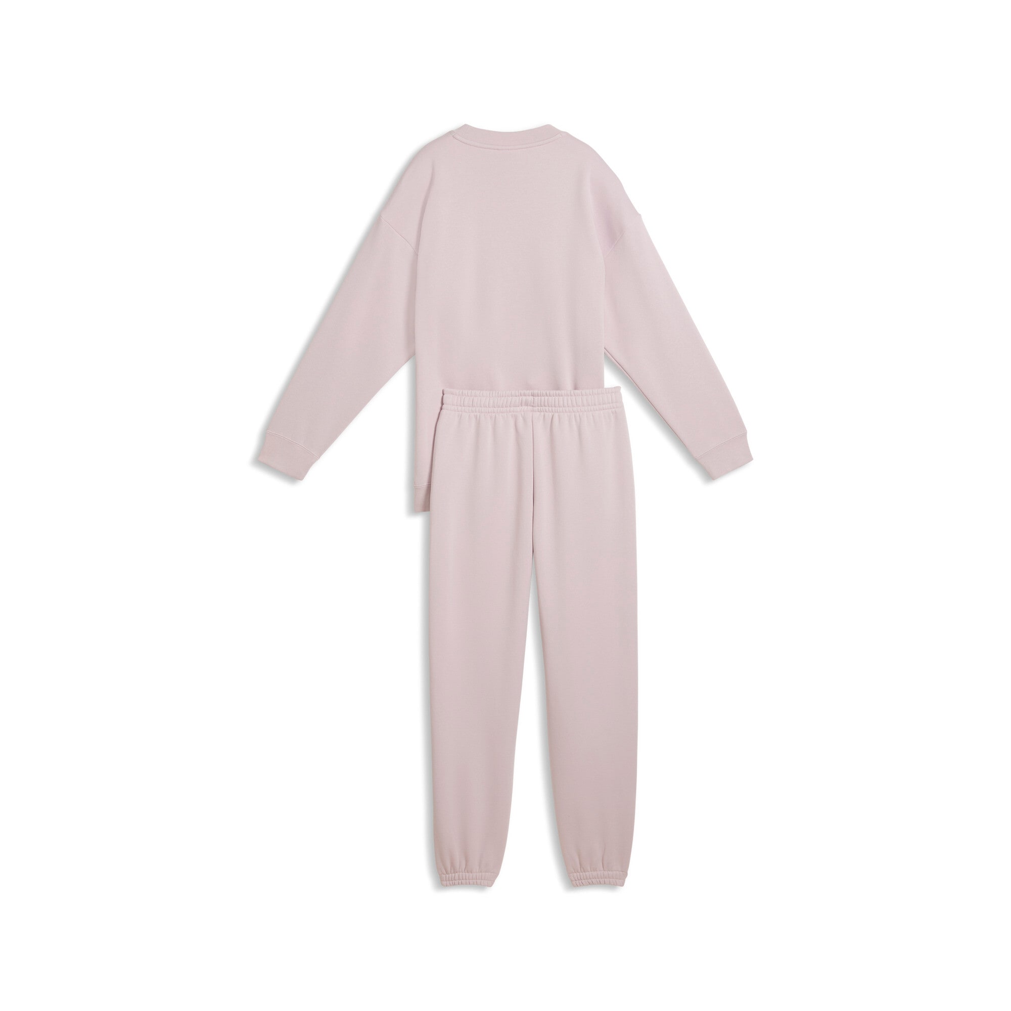 PUMA Trainingsanzug »LOUNGEWEAR OVERSIZED SWEAT SUIT FL G« 2 mit elastischem Bund, mit gerippten Bündchen, mit Seitentaschen