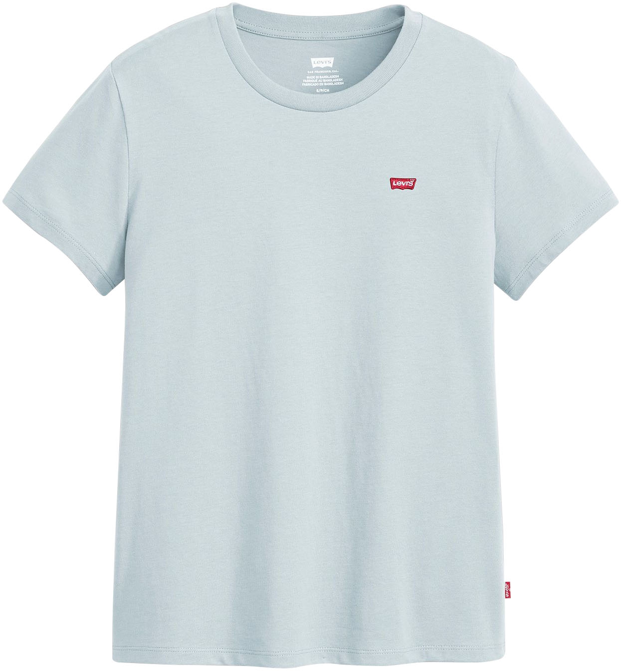 Levi's® T-Shirt »Mini-Logo«, (Packung, 2 tlg.), mit kleiner Markenlogo-Stickerei auf der Brust