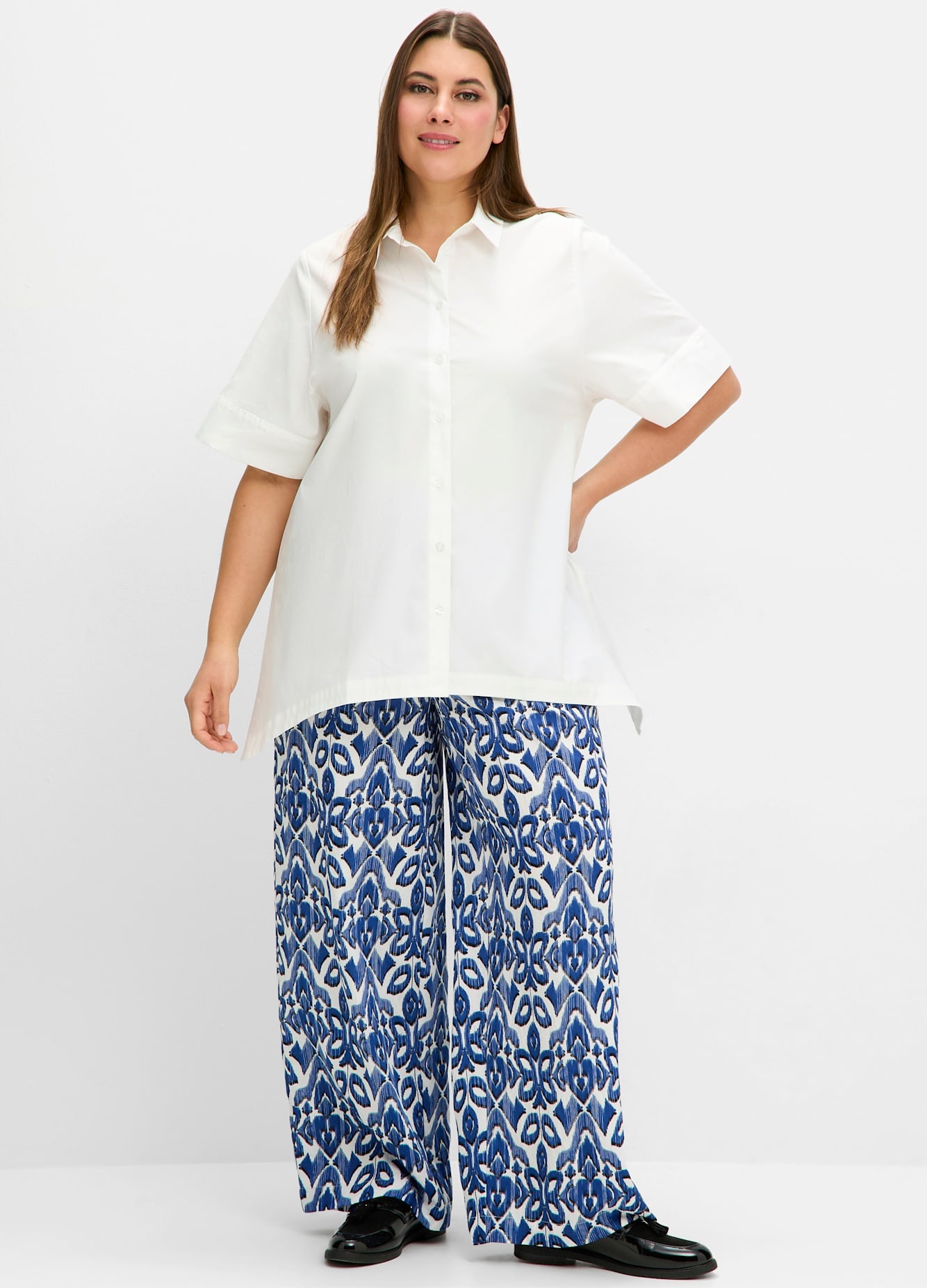 Sheego Klassische Bluse