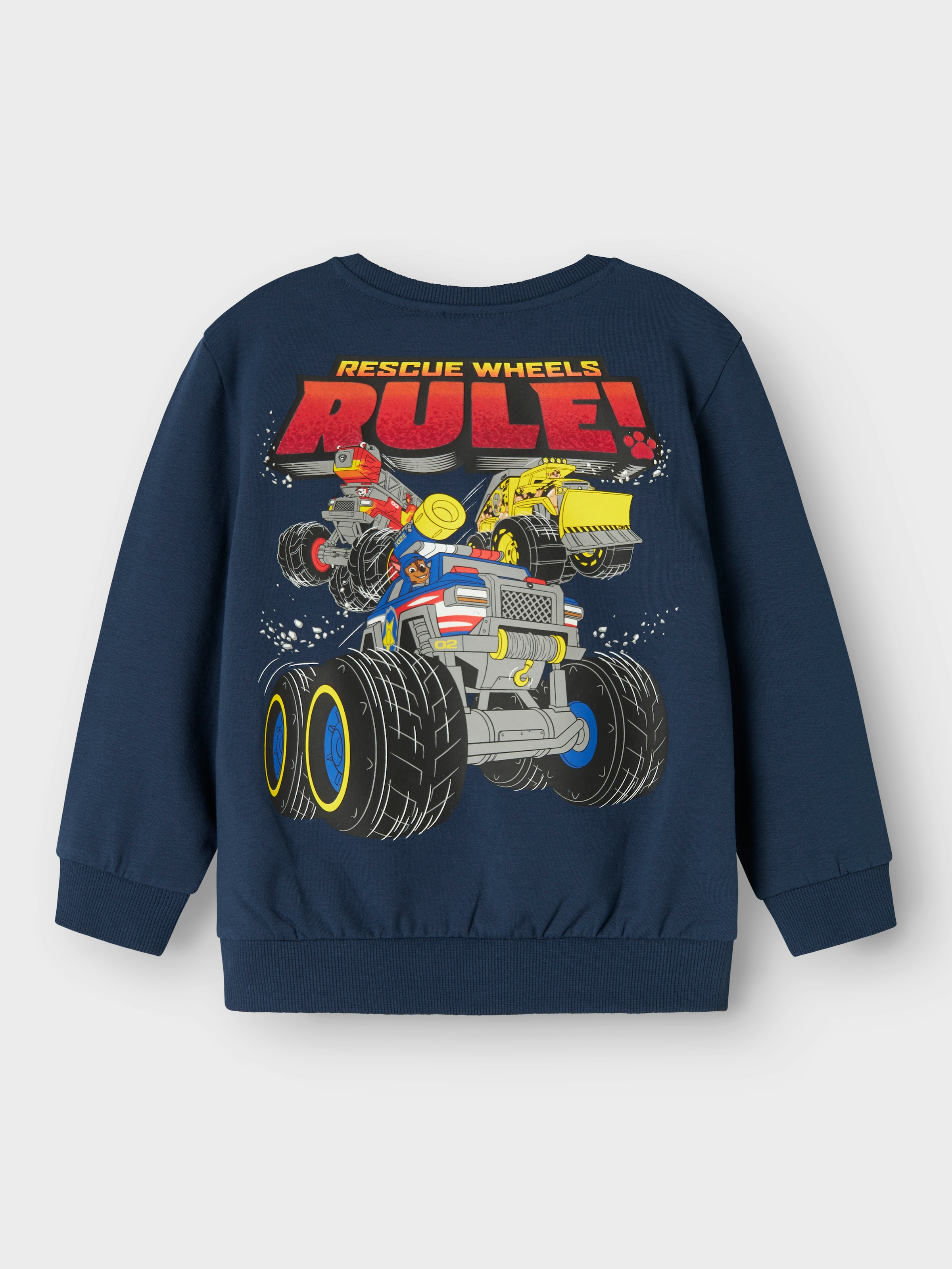 Name It Sweatshirt »NMMSTEFFEN PAW NREG SWEAT BRU NOOS CPLG«, mit großen Druckmotiven