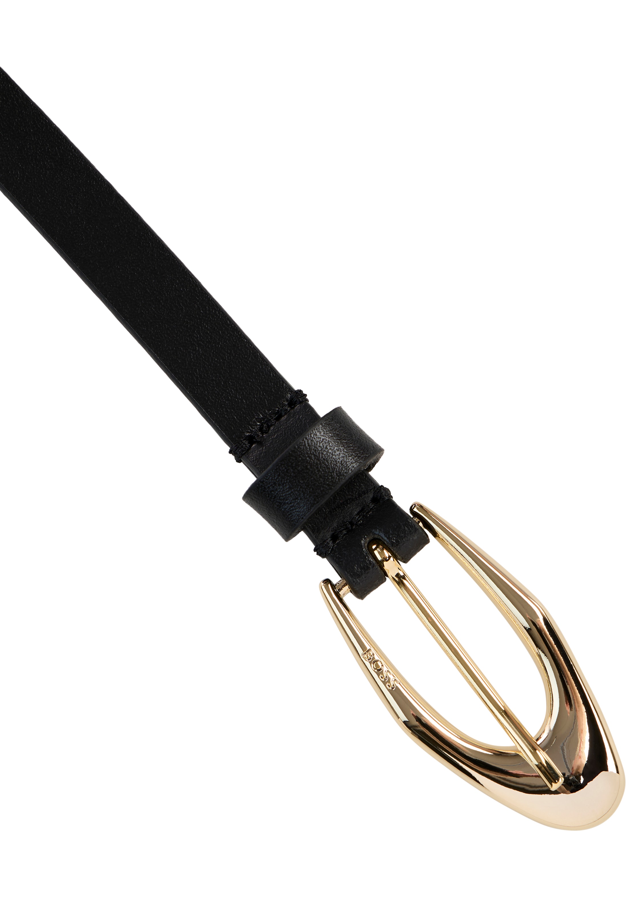 BOSS Ledergürtel »Lola-G Sz15« mit abgerundeter Schließe