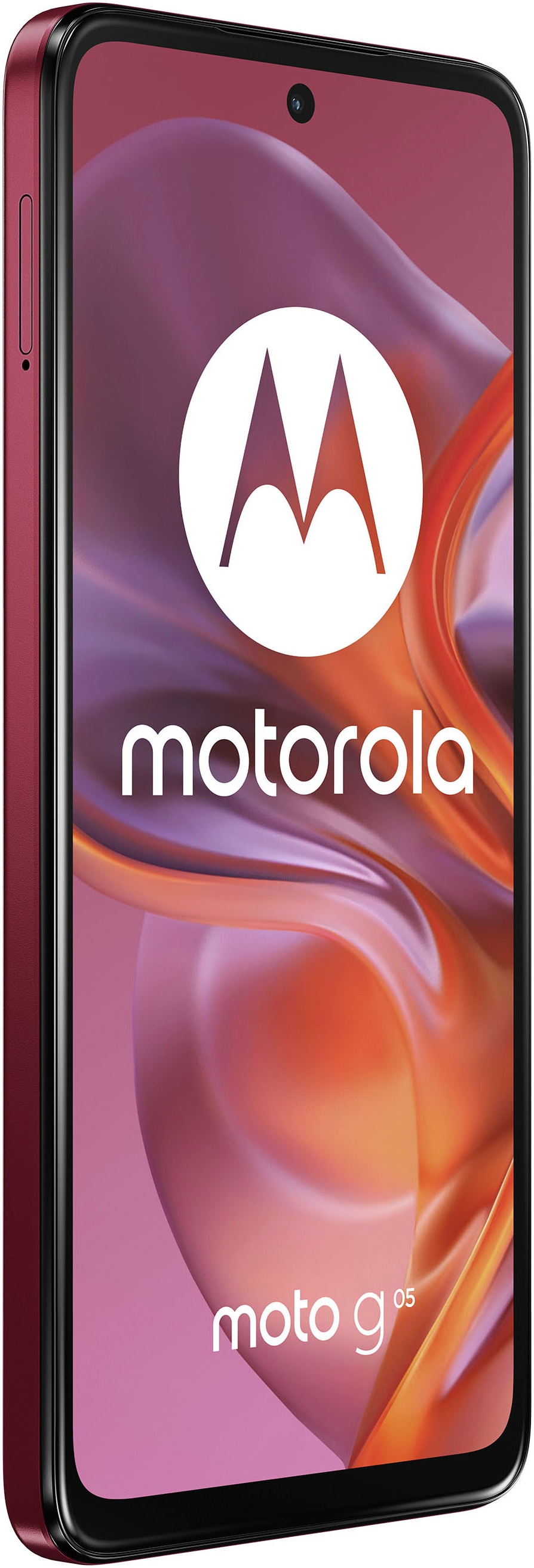 Motorola Smartphone »moto g05«, plum red