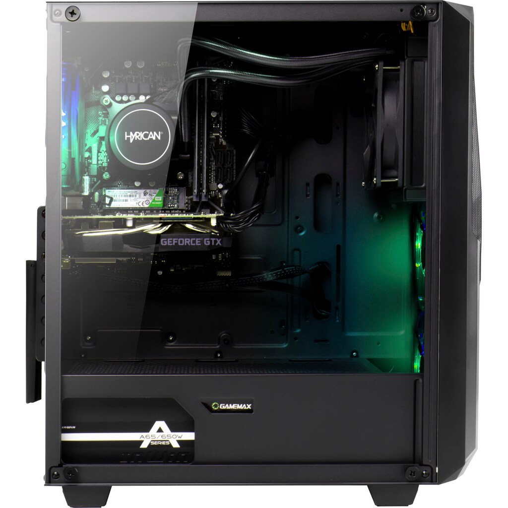 Hyrican Gaming-PC-Komplettsystem »Striker SET02277«, Windows 11, i5-12400F, inklusive 27" Monitor AOC C27G2AE/BK