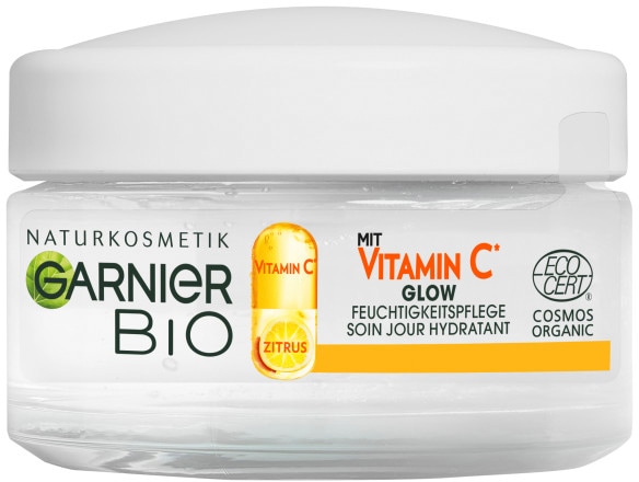 Tagescreme »Bio Feuchtigkeitspflege Vitamin C«, Hautcreme, Geschichtscreme