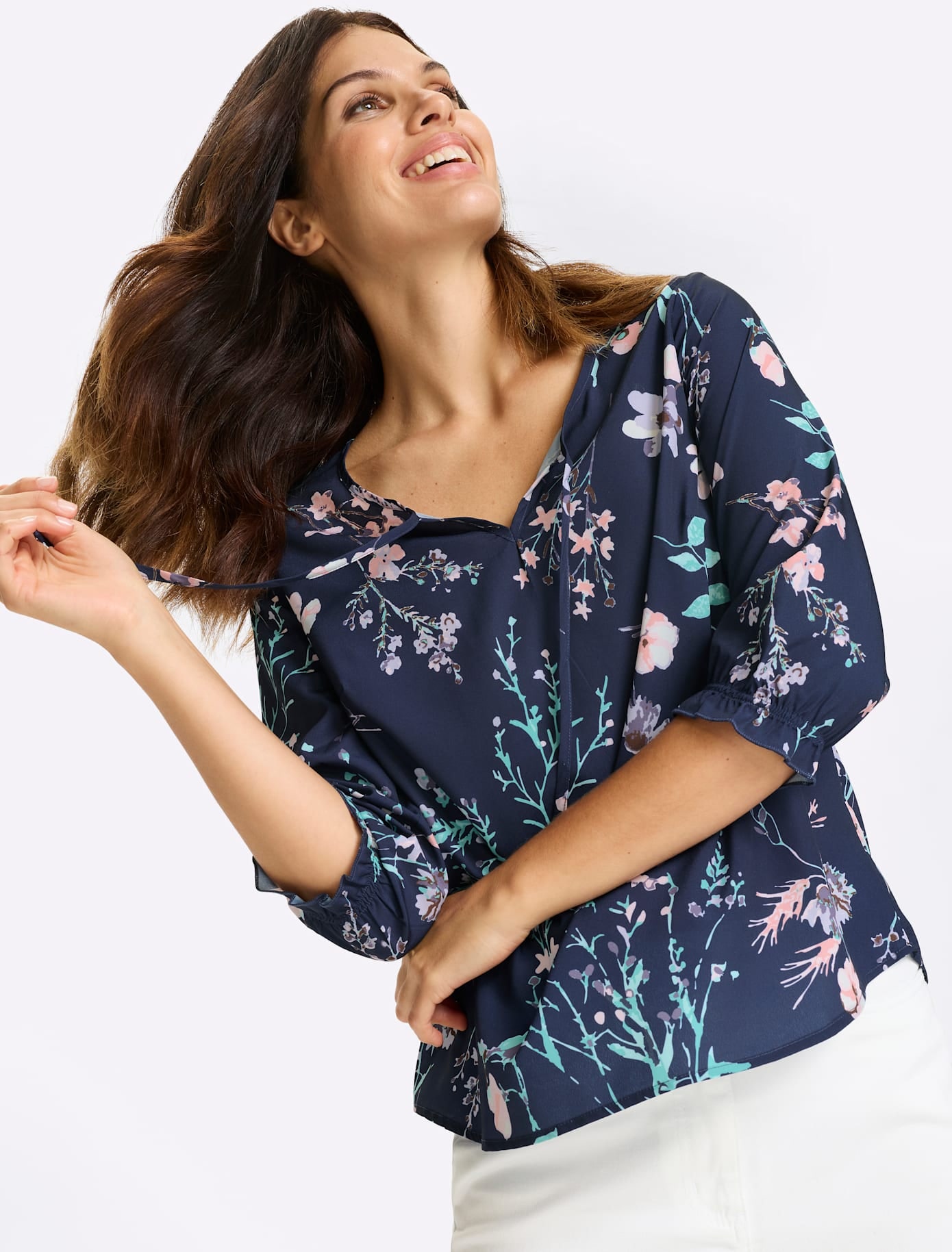 Classic Basics Schlupfbluse