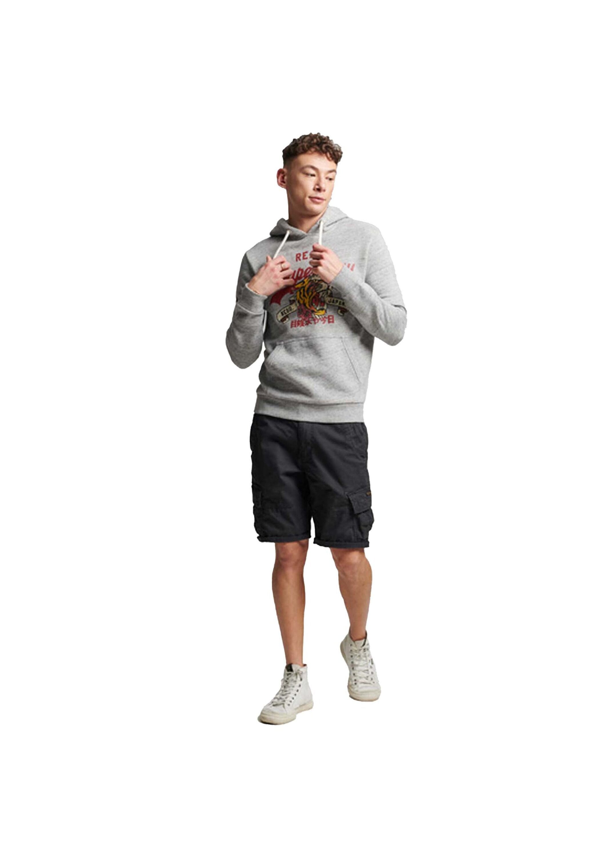 Superdry Sweatshirt »Sweatshirt VINTAGE NARRATIVE HOOD«