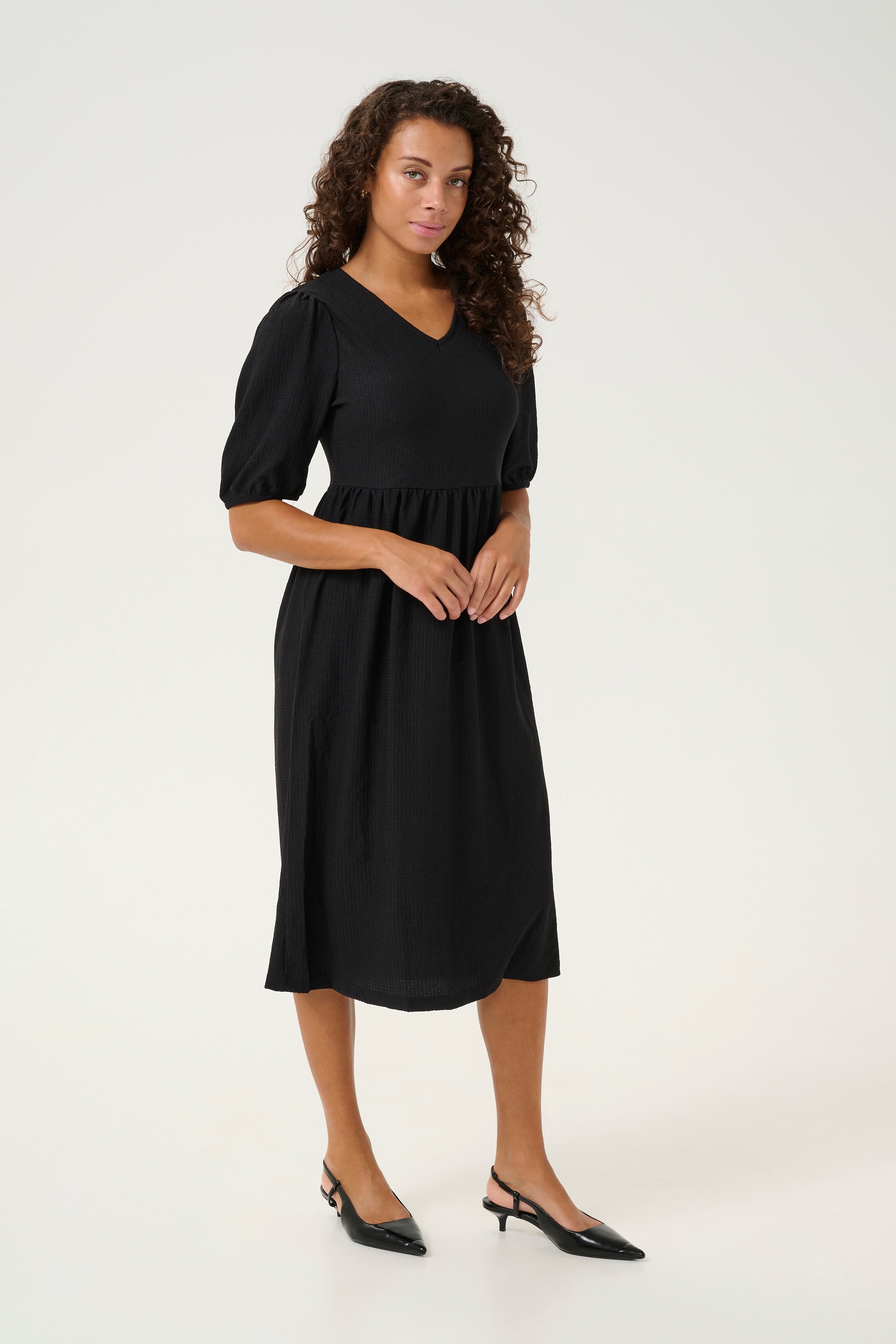 KAFFE Midikleid »Kleid KAveneda«