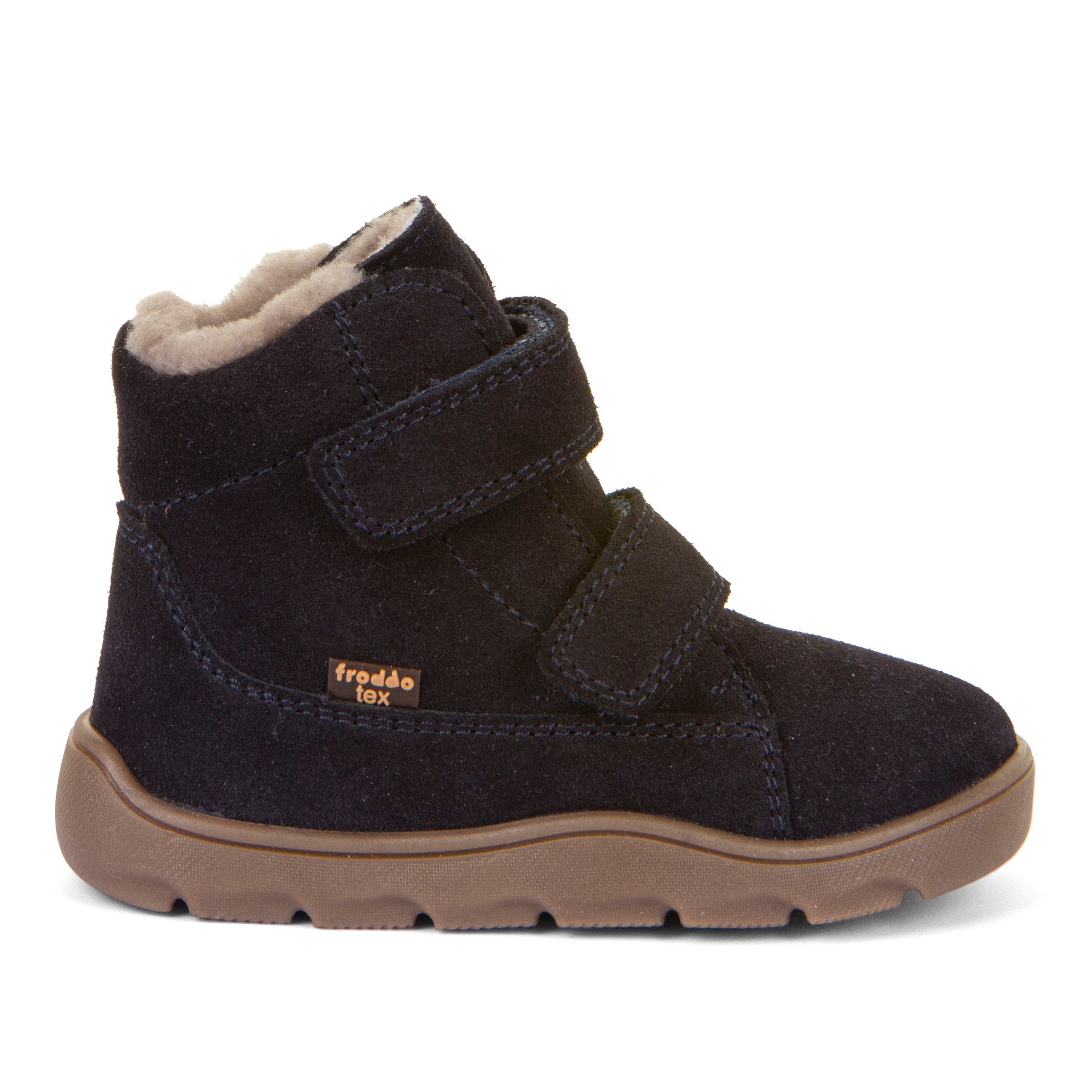 froddo® Barfußschuh »ZERU TEX FURRY BAREFOOT«  Klettstiefelette, Winterstiefel mit TEX-Ausstattung