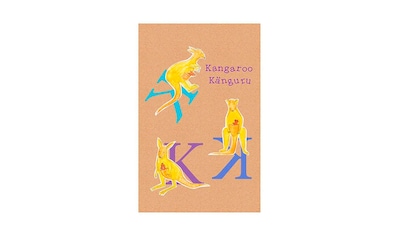 Komar Poster »ABC Animal K«, Buchstaben, Höhe: 40cm kaufen