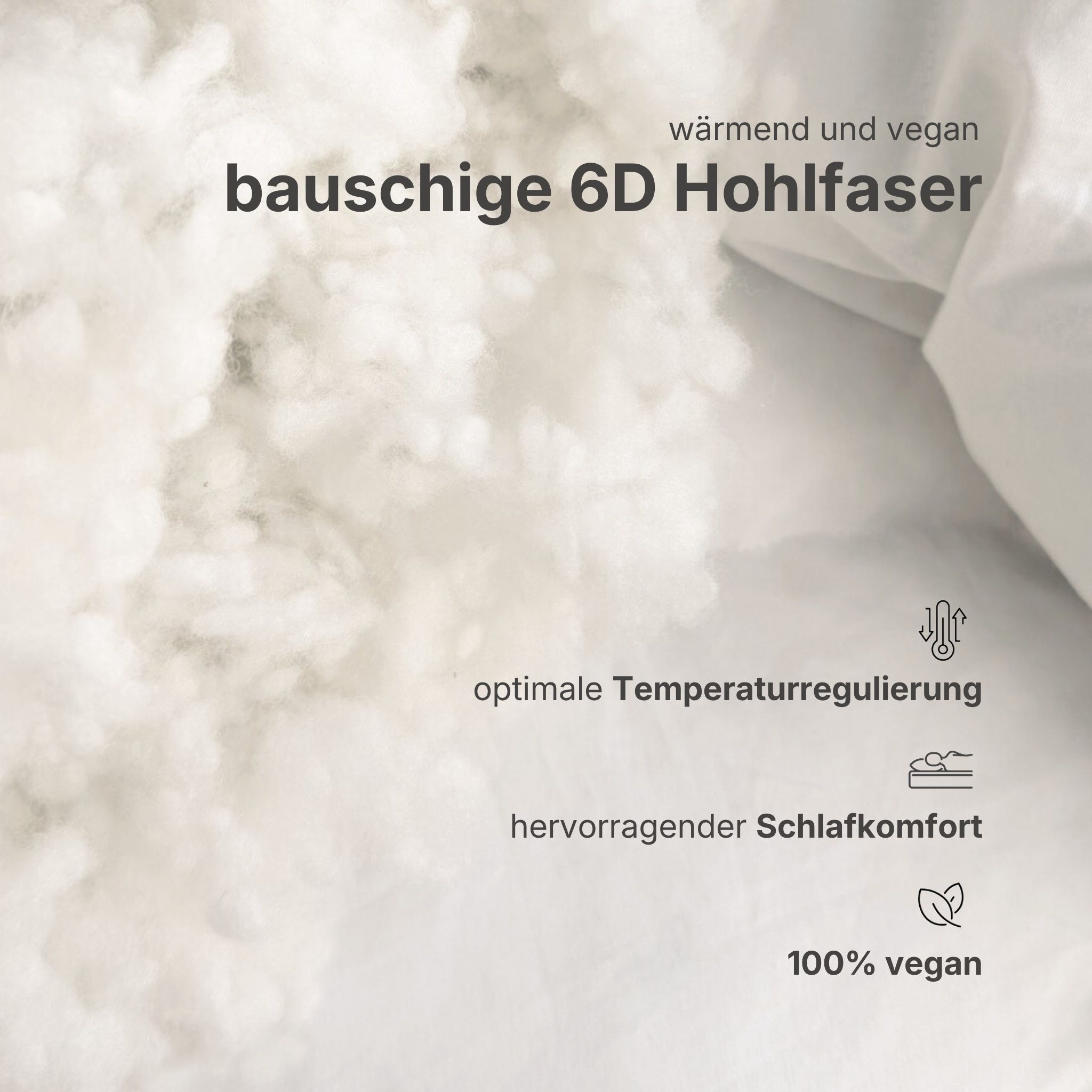 OTTO home Microfaserbettdecke »Baca, Bettdecke 135x200 cm, 155x220 cm und weitere Größen« leicht Füllung aushochwertiger6D-Hohlfaser Bezug Polyester 1 Stk. tlg. Bettdecken, Sommer, Winter, 4-Jahreszeiten, Decke