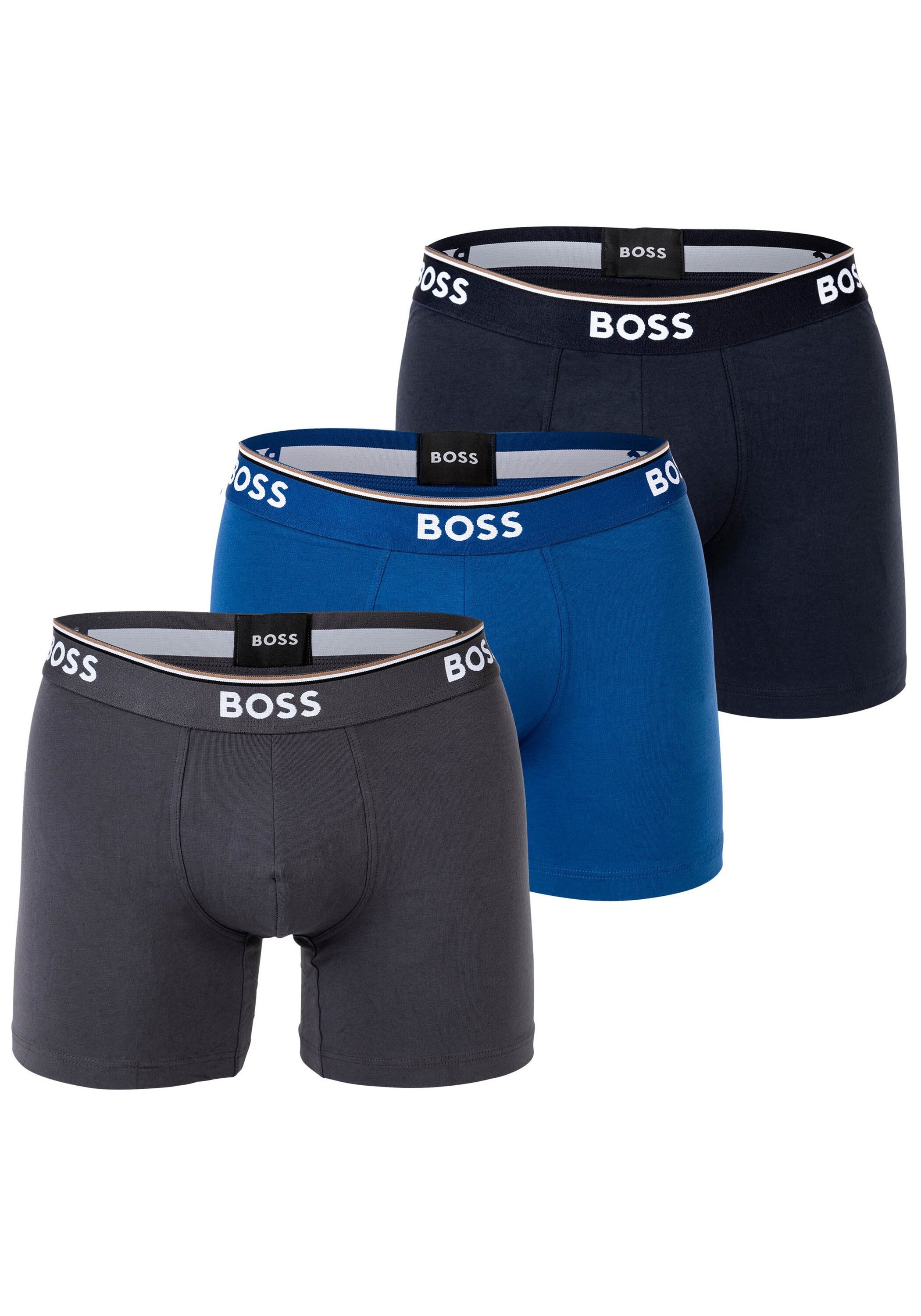 BOSS Boxershorts »Boxershort BoxerBr 3P Power 3er Pack«