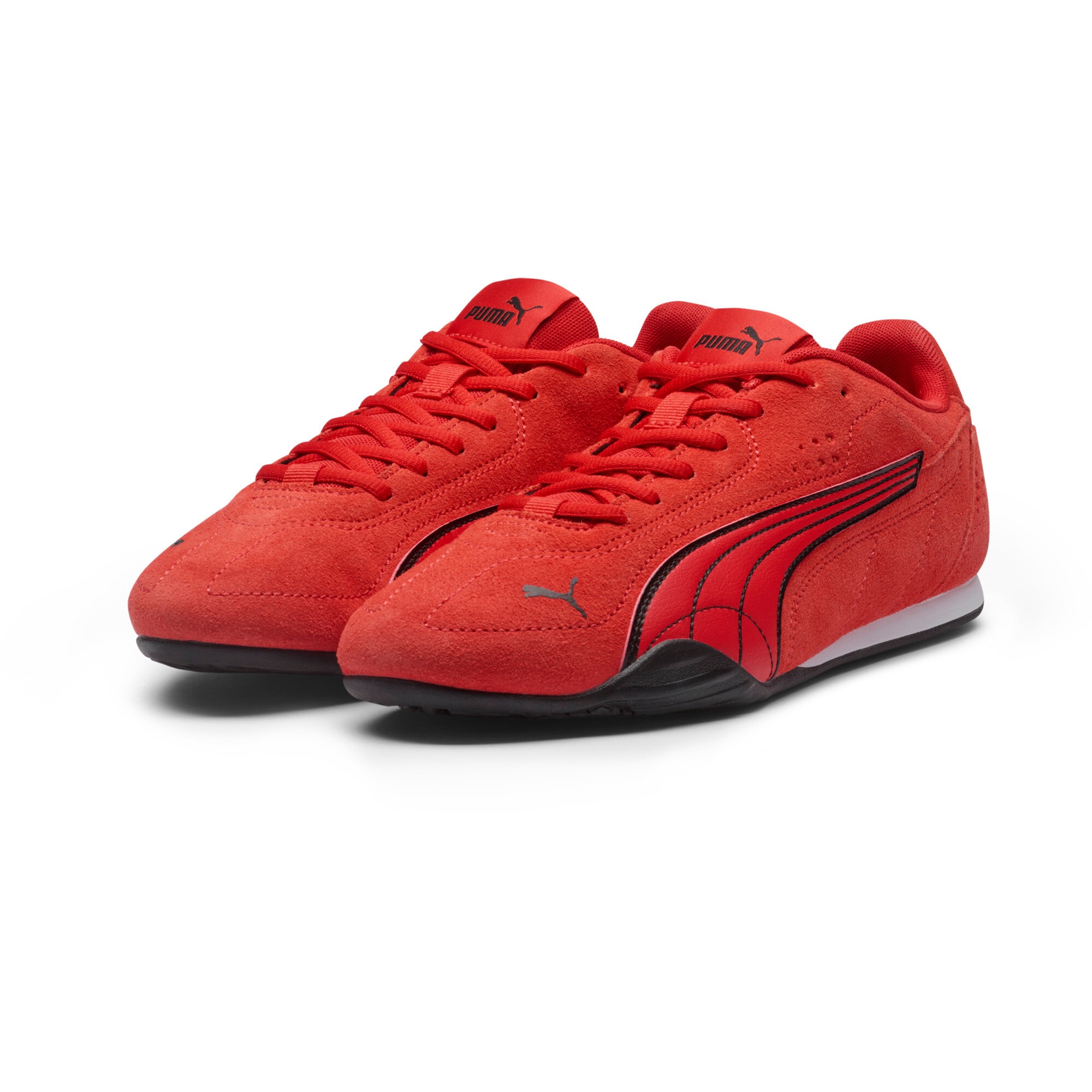 PUMA Sneaker »CATCH SD«  für sportliche und lässige Looks, mit Leder-Obermaterial