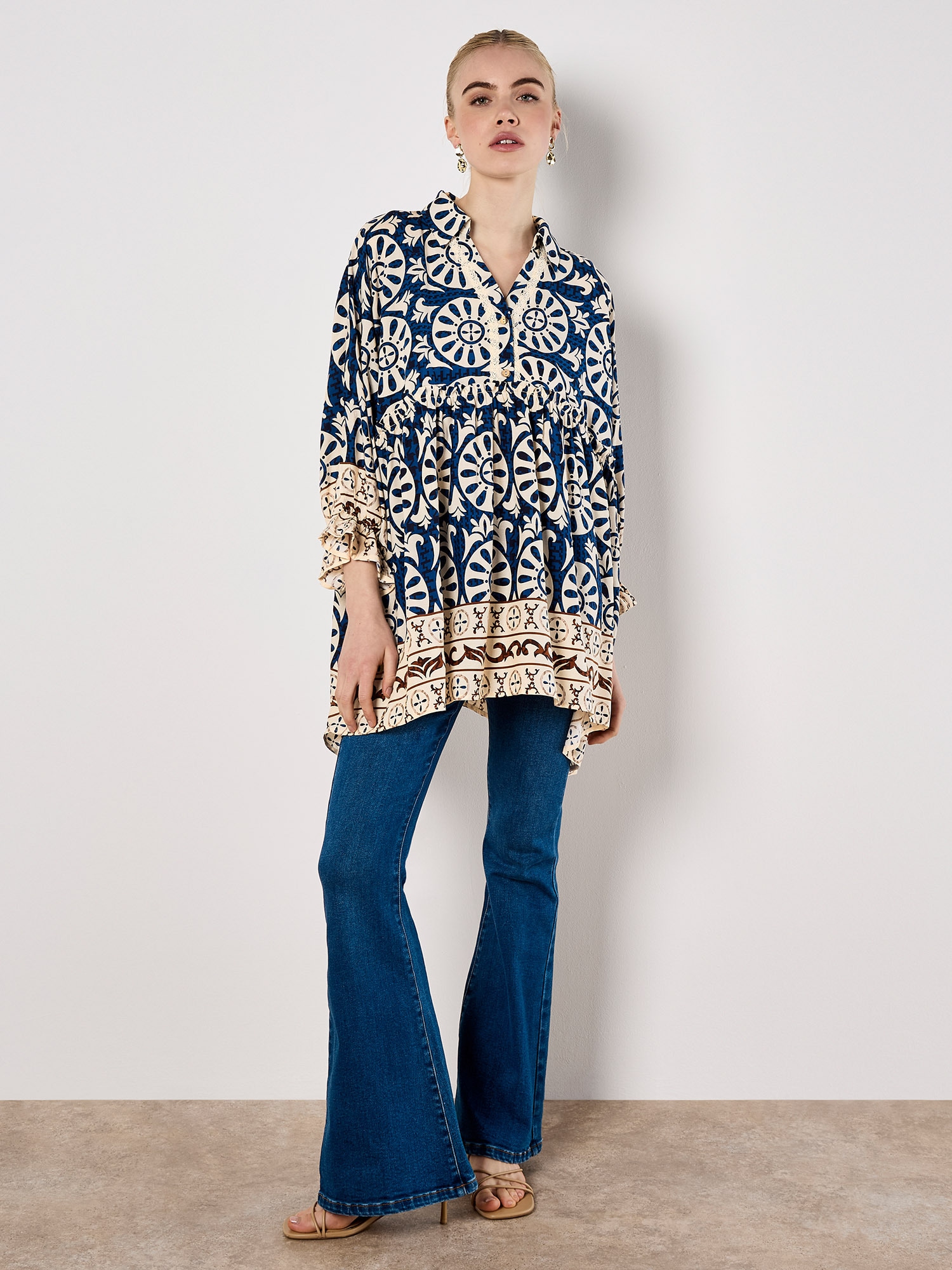 Apricot Hemdbluse »Bluse« in Oversized