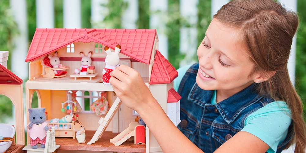 Sylvanian Families Spielwelt »Stadthaus mit Dachzimmer (5716)«