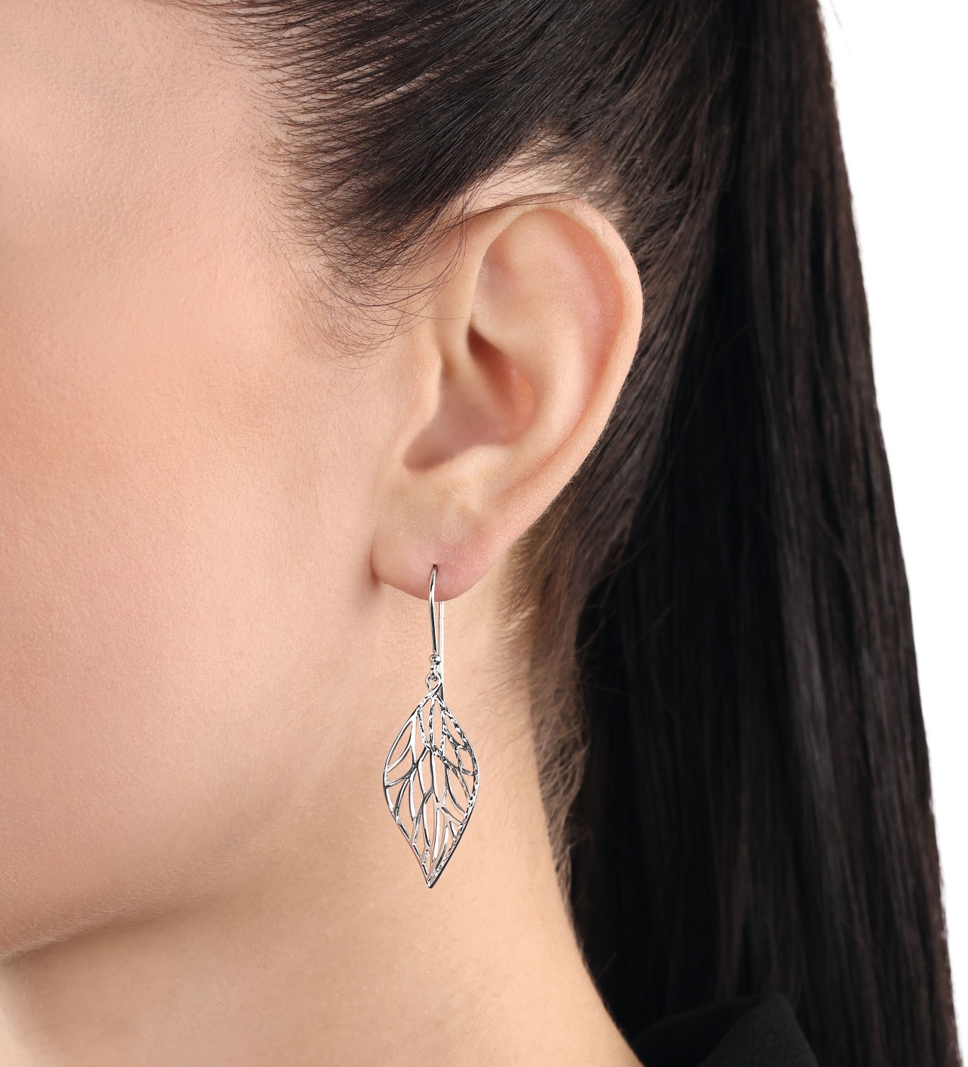 Amor Paar Ohrhaken »Blatt, 9061136«