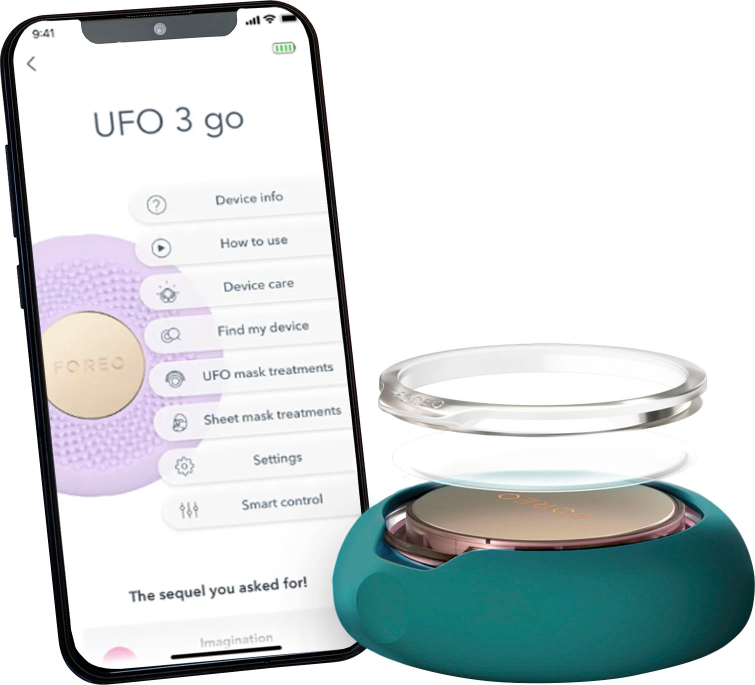 FOREO Kosmetikbehandlungsgerät »UFO™ 3 go«