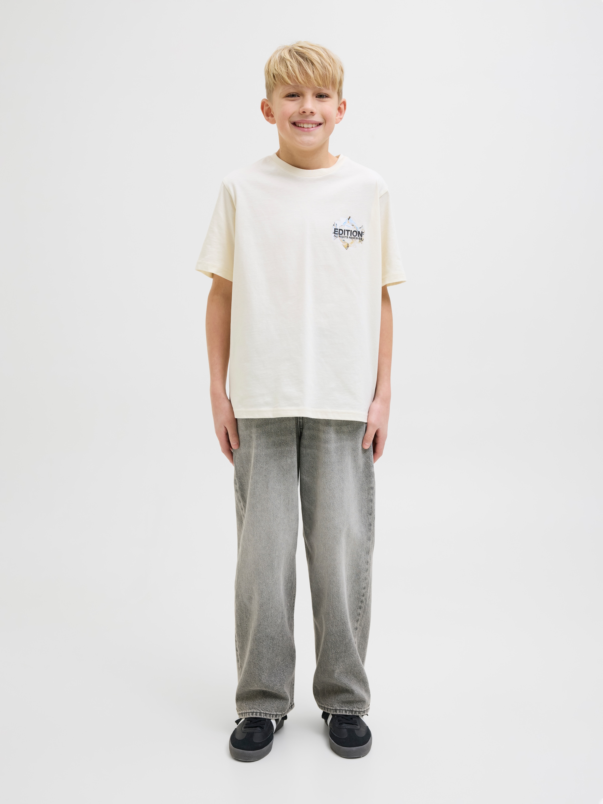 Jack & Jones Junior Relax-fit-Jeans »JJIRON JJORIGINAL SQ 204 NOOS JNR«