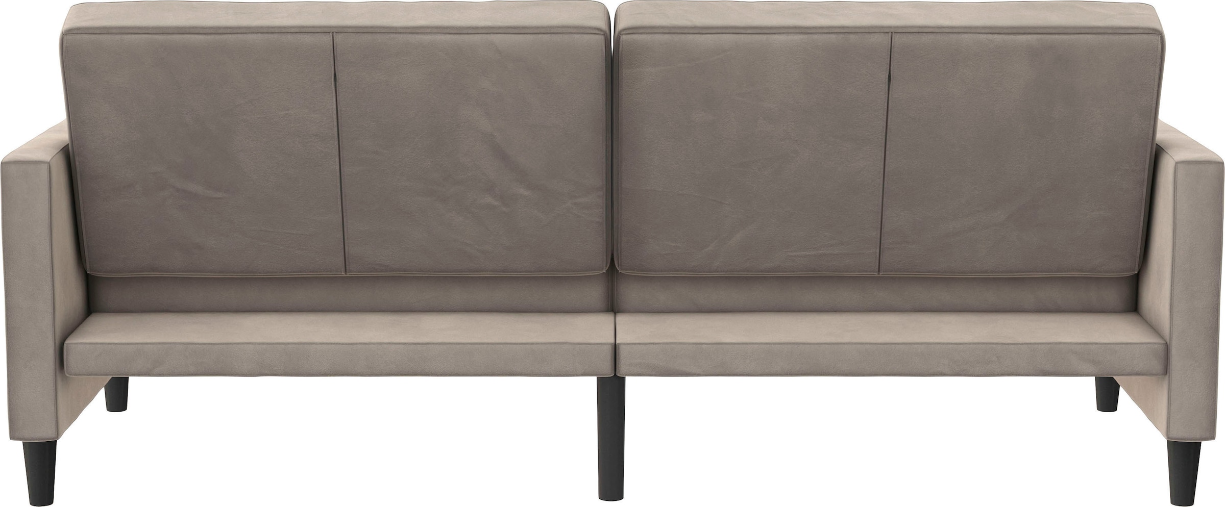 Dorel Home 3-Sitzer »Presley«, Sofa mit Bett-Funktion und verstellbarer Rückenlehne