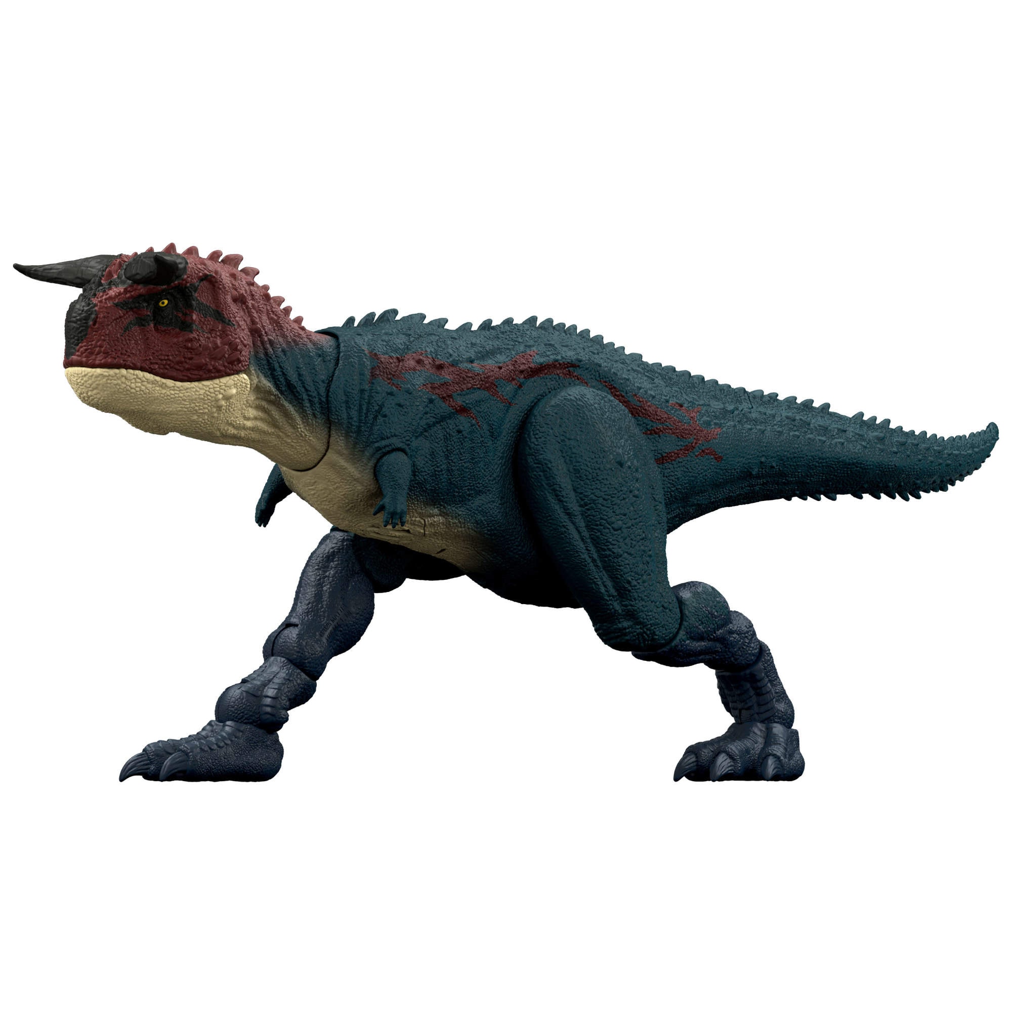 Mattel® Actionfigur »Jurassic World, Charge 'N Chomp Carnotaurus« mit Beiß-Angriff und Brüllgeräusch