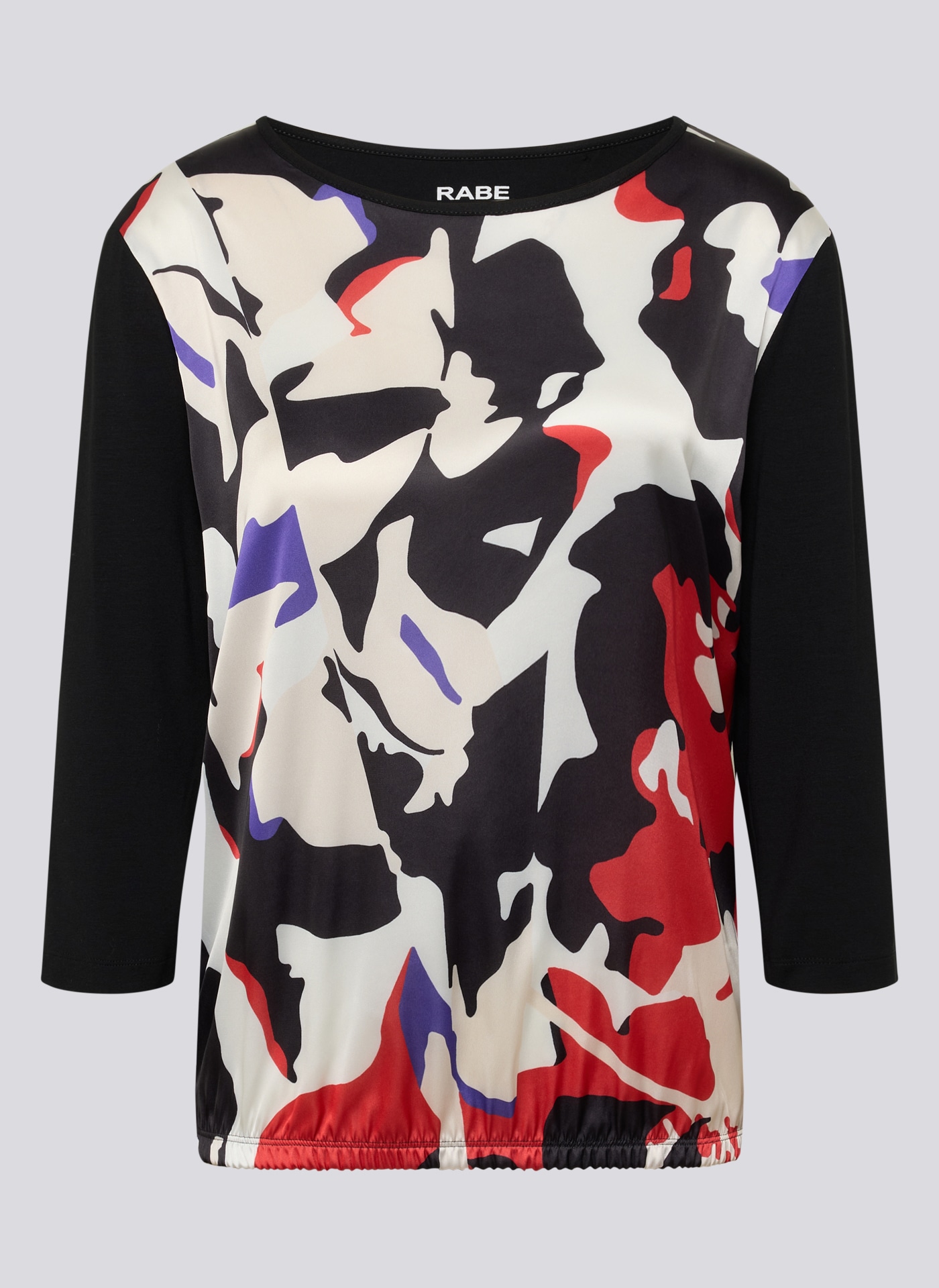 Rabe 3/4-Arm-Shirt, mit Front Print