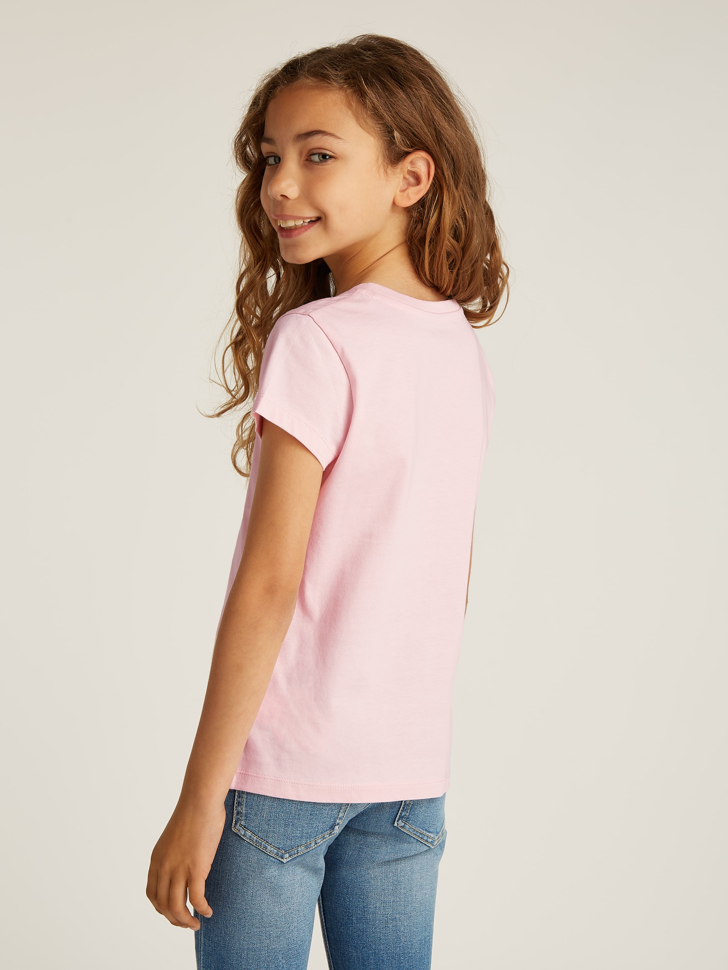 Calvin Klein Jeans T-Shirt »MICRO MONOGRAM TOP«, für Kinder bis 16 Jahre