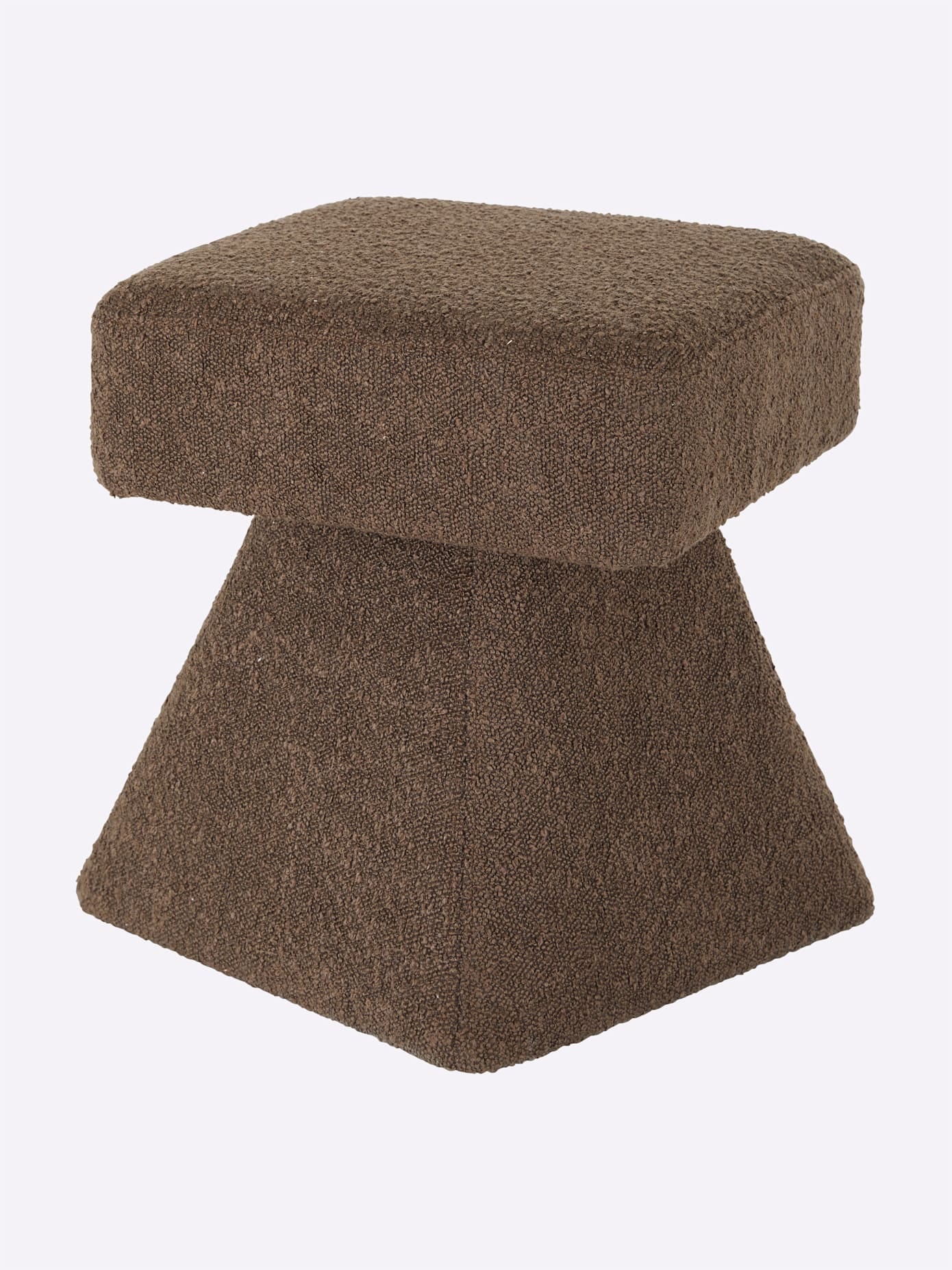 Heine Home Hocker in braun, Größe B/H/T: 38 cm x 40 cm x 38 cm