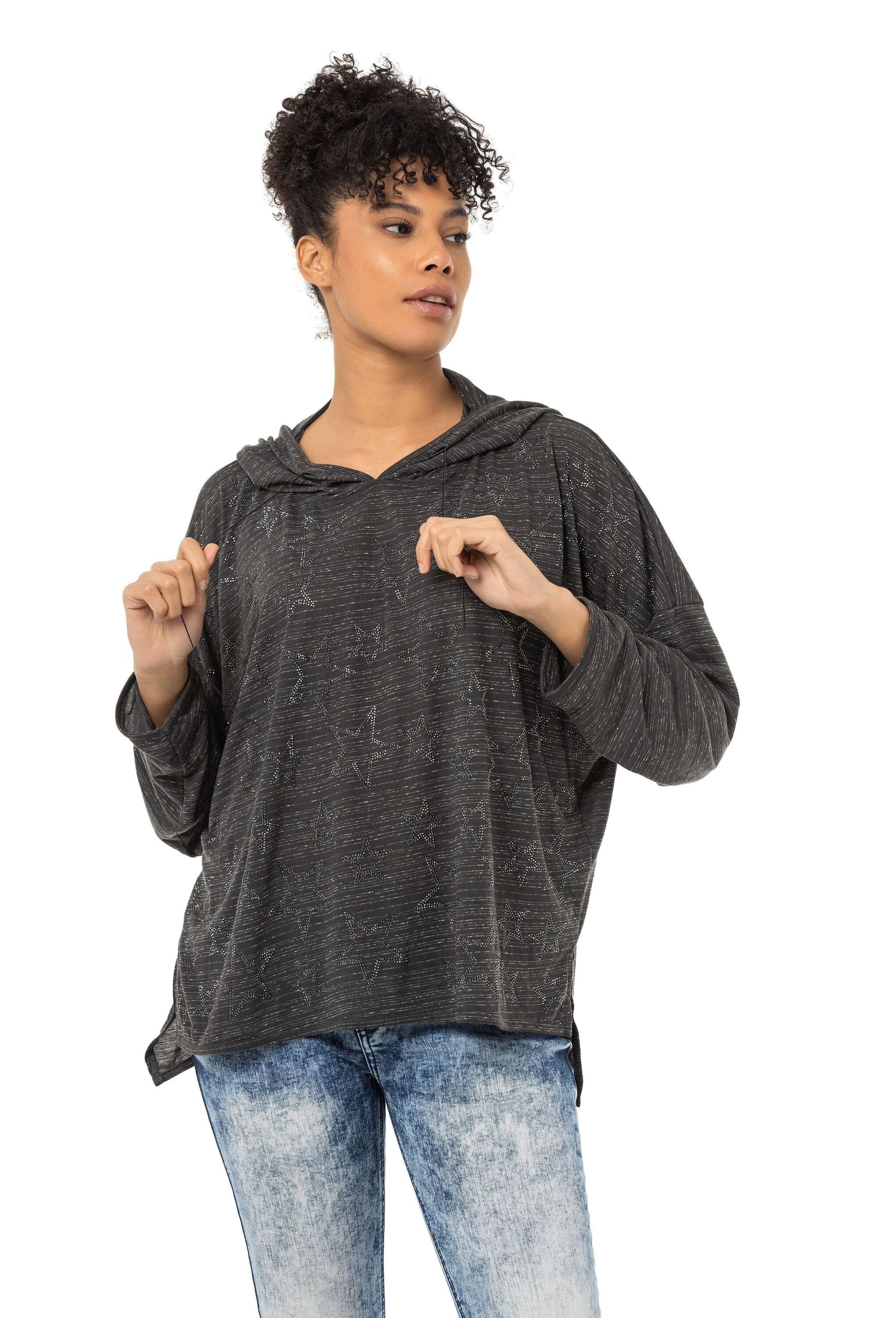 Cipo & Baxx Sweatshirt »WL357«, mit Kapuze
