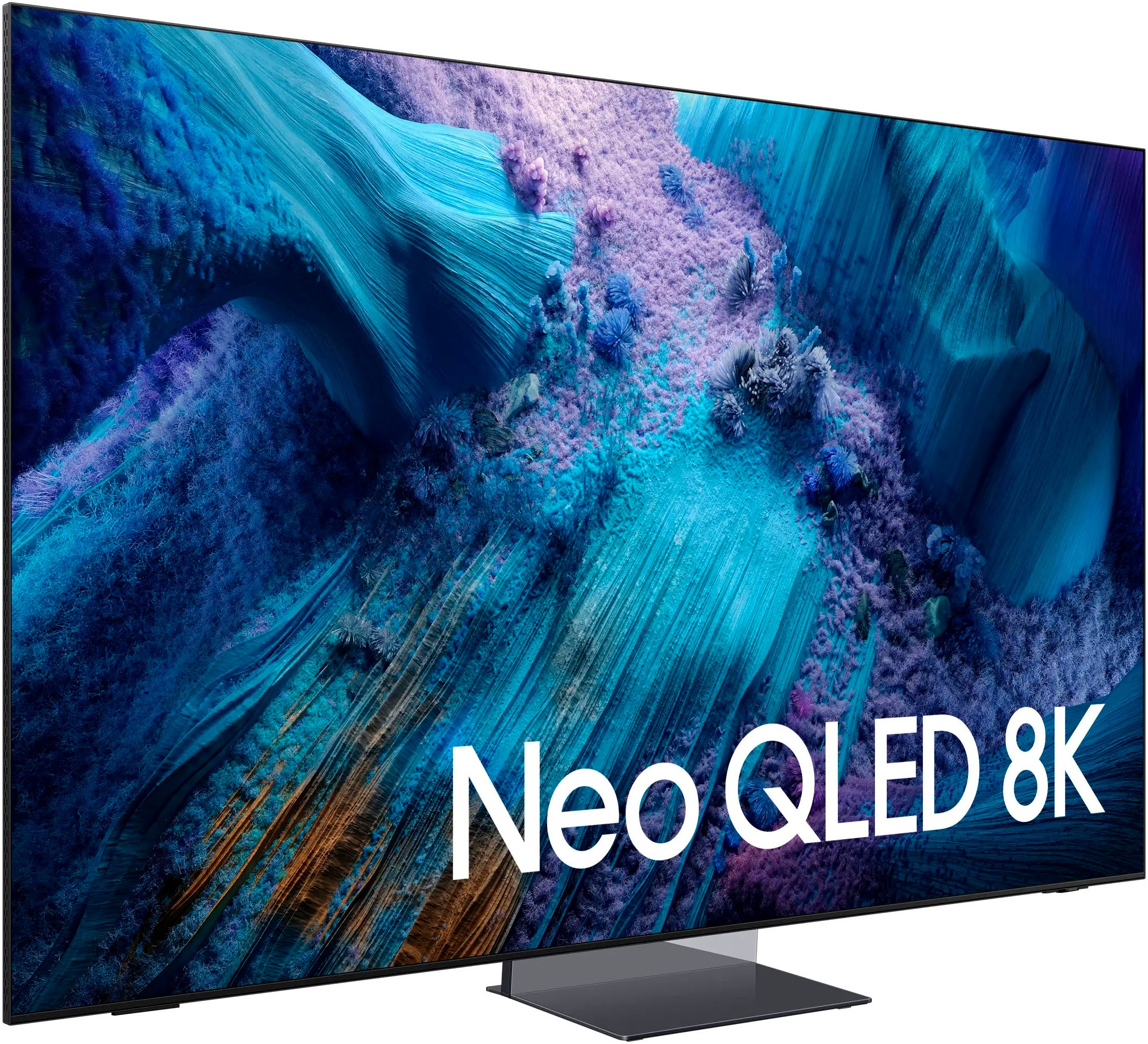 Samsung QLED-Fernseher »GQ85QN990FT«, 8K Ultra HD, Smart-TV, 8K AI Upscaling Pro & Glare Free, Wireless One Connect Box, Art Store